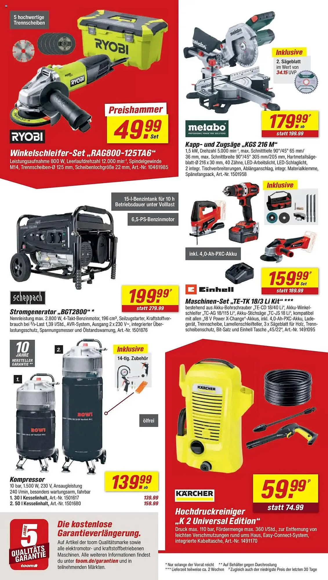 toom Baumarkt Prospekt von 26. Juli bis 1. August 2025 - Prospekt seite 6