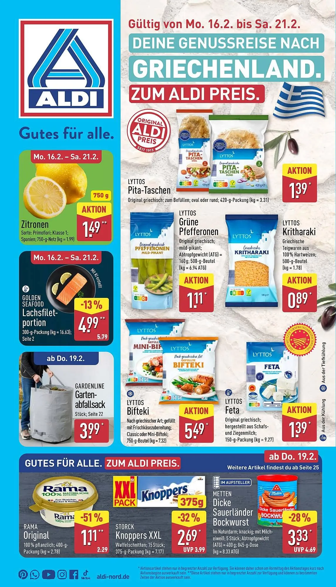 Aldi Nord Prospekt von 16. Februar bis 21. Februar 2026 - Prospekt seite 5