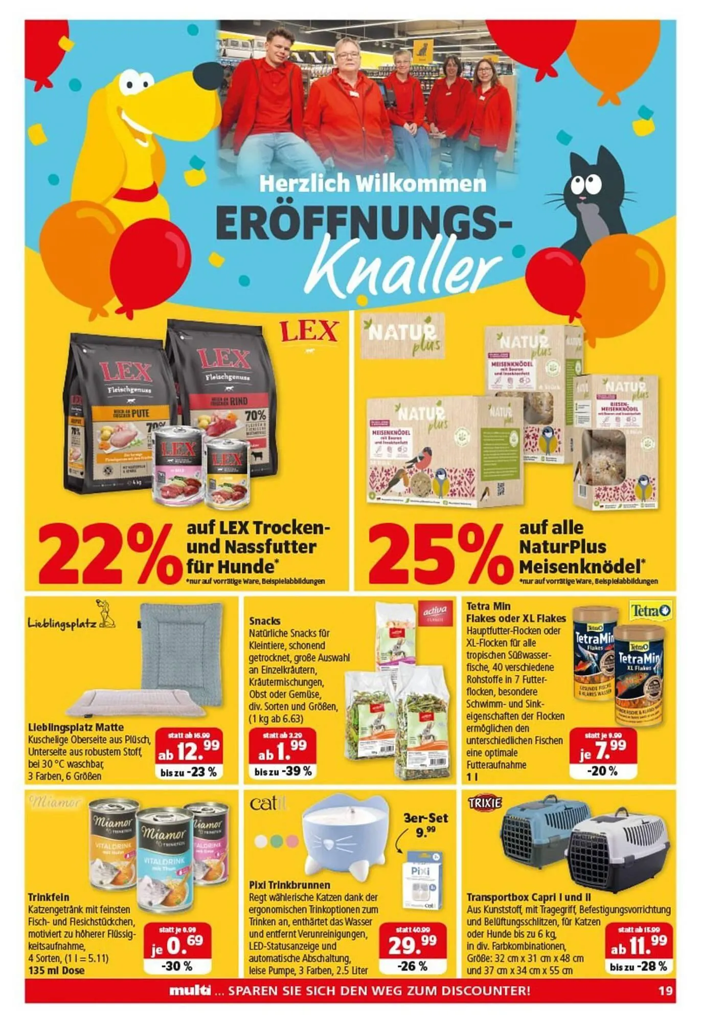 Multi Markt Prospekt von 23. April bis 26. April 2025 - Prospekt seite 19