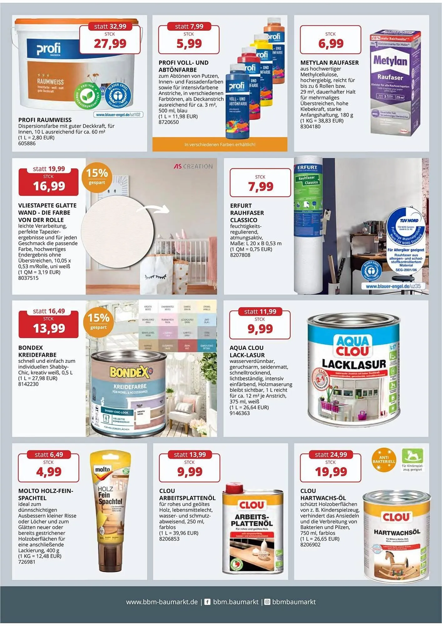 BBM Baumarkt Katalog von 12. November bis 31. Dezember 2025 - Prospekt seite 8