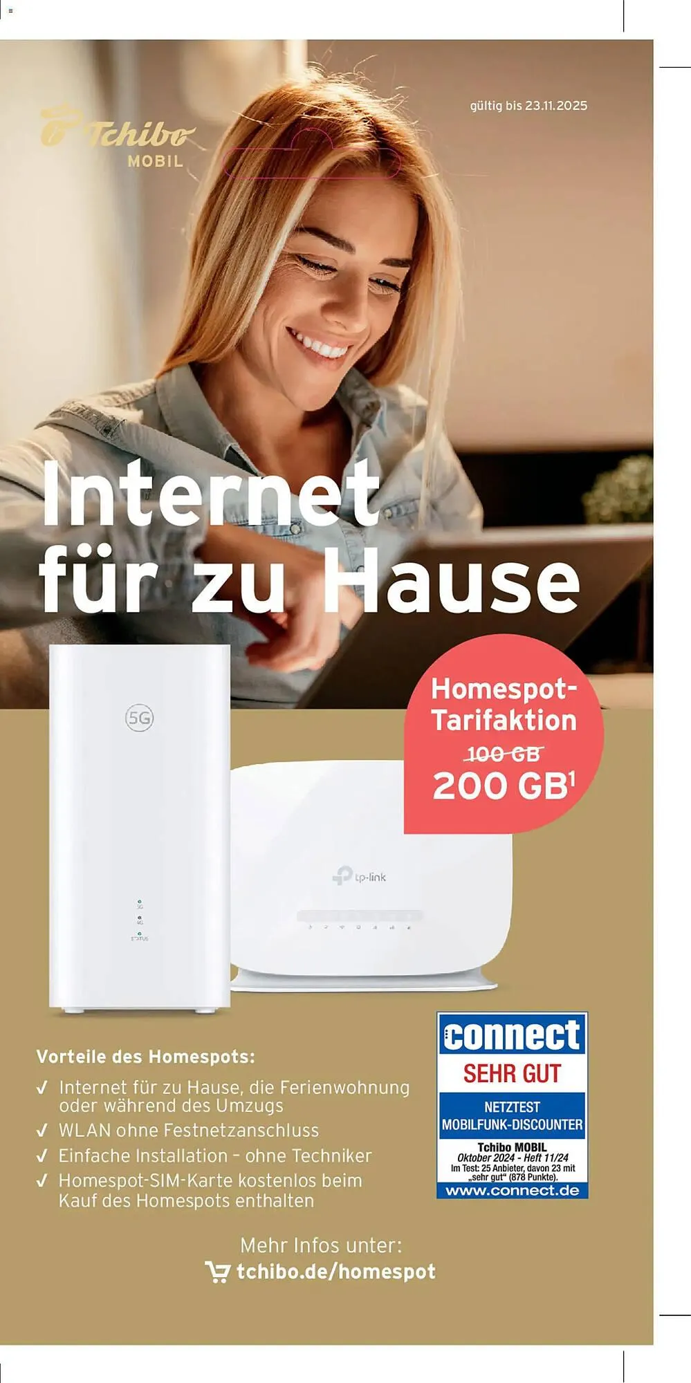 Tchibo Prospekt von 13. November bis 23. November 2025 - Prospekt seite 1