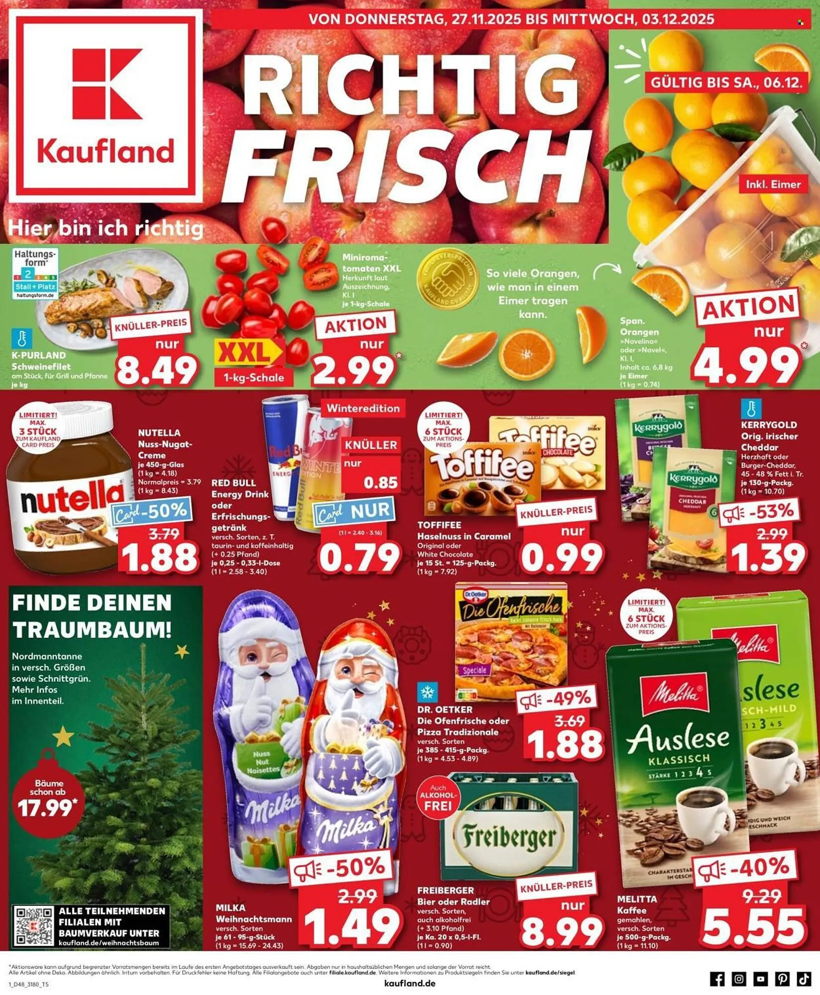 Kaufland Prospekt von 27. November bis 3. Dezember 2025 - Prospekt seite 1