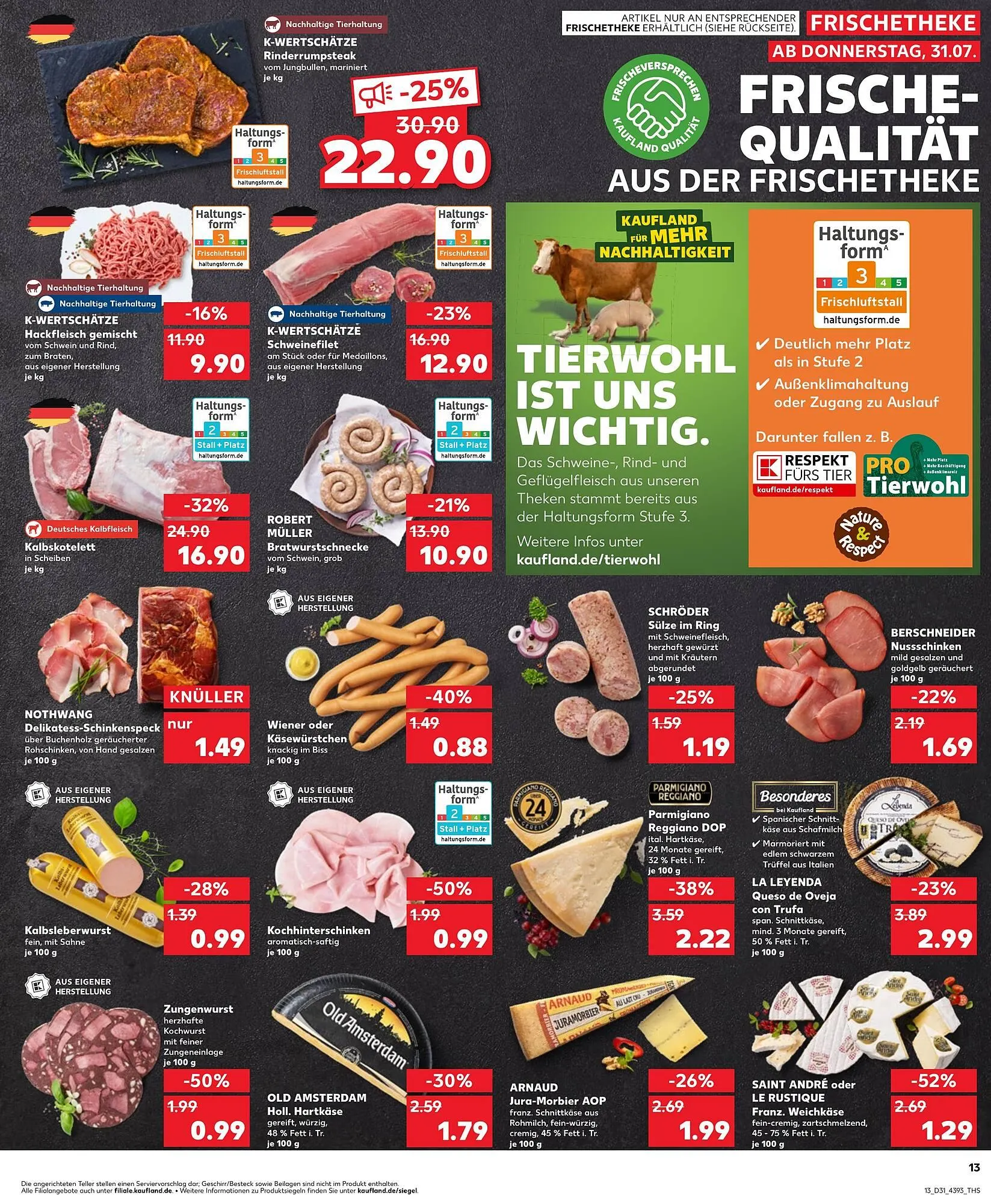 Kaufland Prospekt von 31. Juli bis 6. August 2025 - Prospekt seite 13