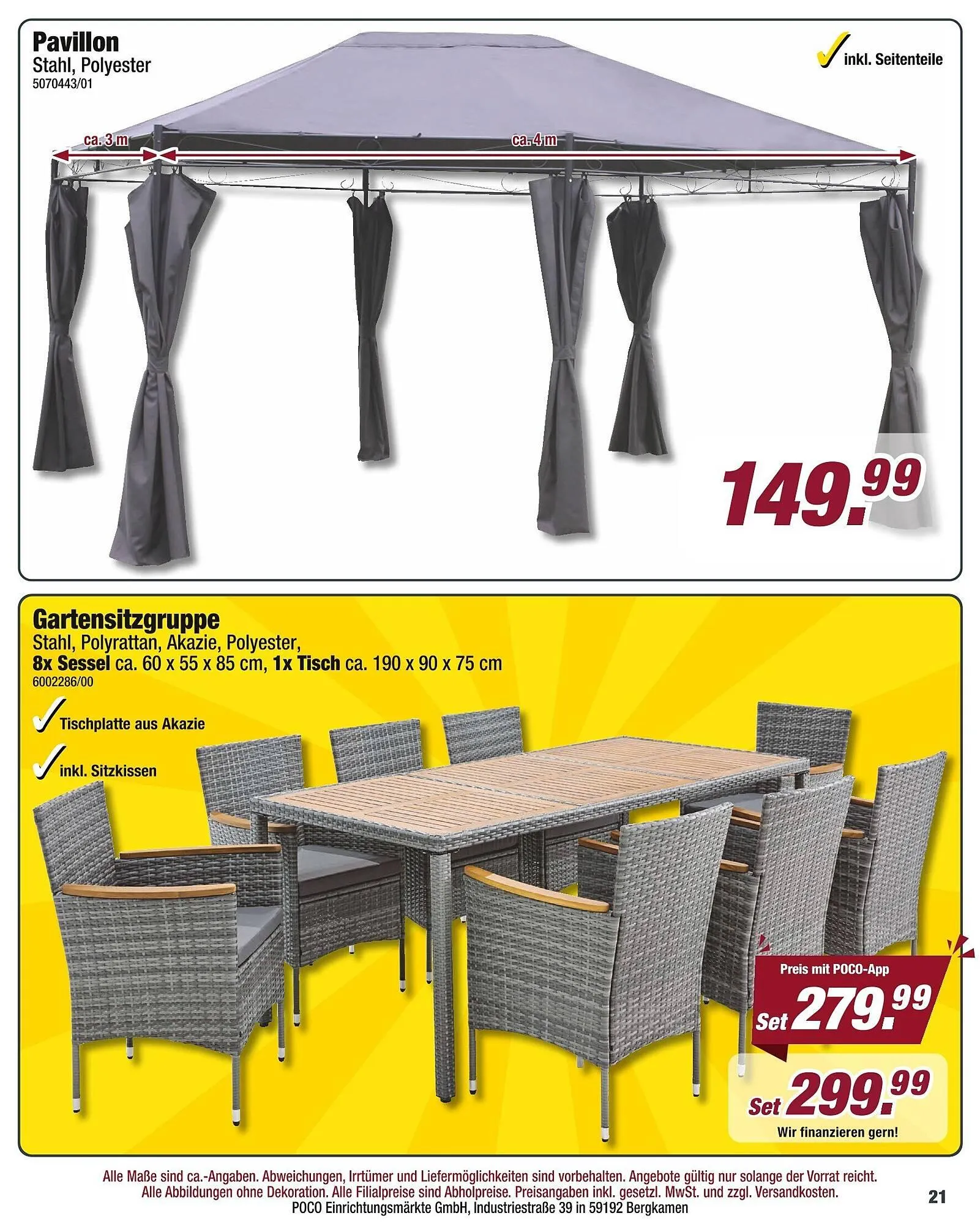 Poco Prospekt von 19. Juli bis 25. Juli 2025 - Prospekt seite 21