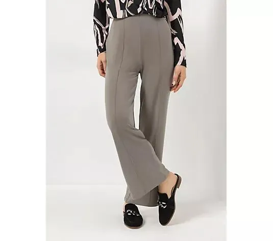 KIM & CO. Hose Kyla, lange Form Deluxe Brazil Knit Biese weites Bein