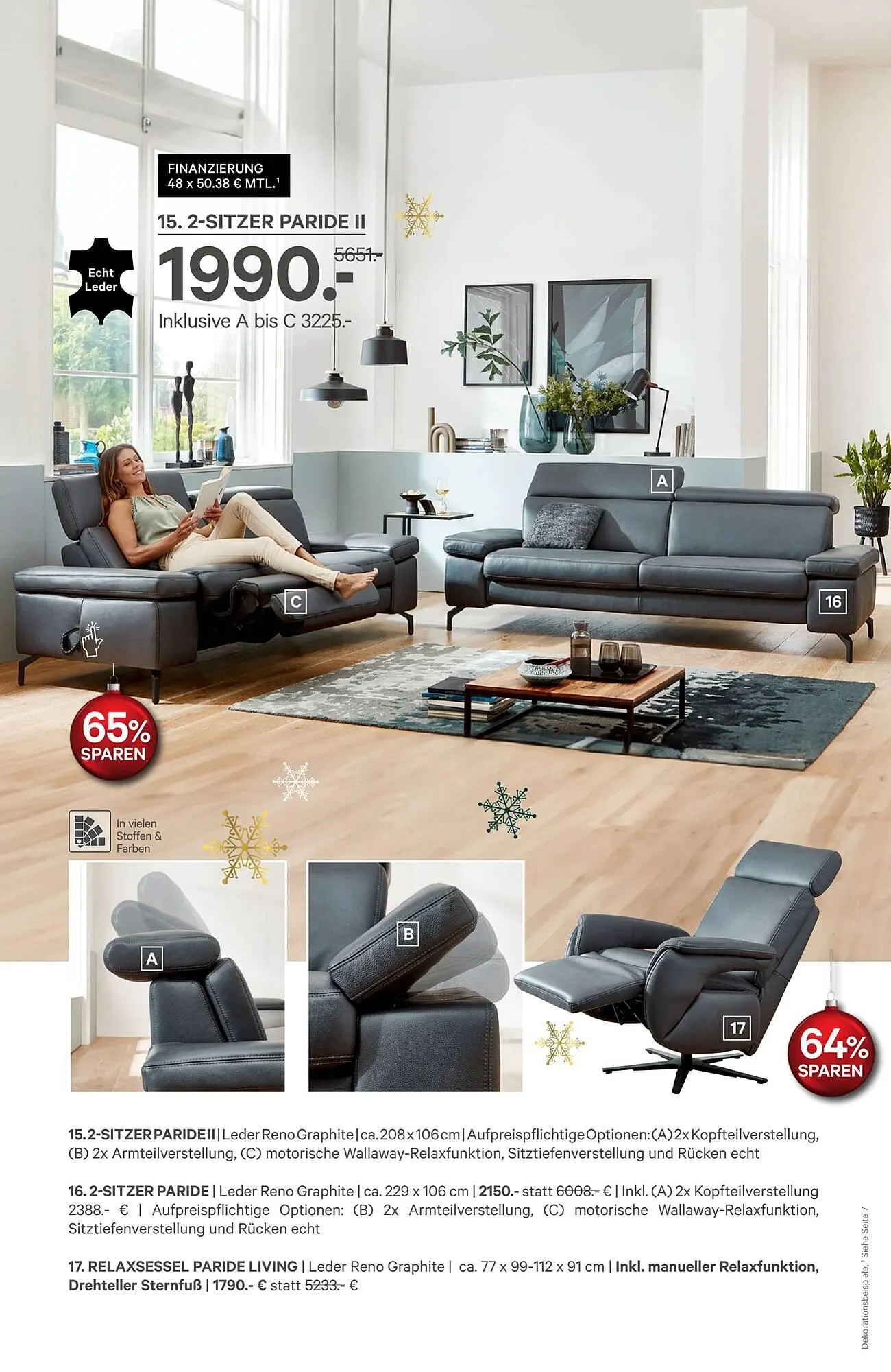 Kabs Polsterwelt Prospekt von 2. Dezember bis 19. Dezember 2025 - Prospekt seite 17