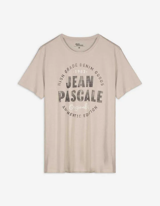 Póló - Feliratos nyomott minta