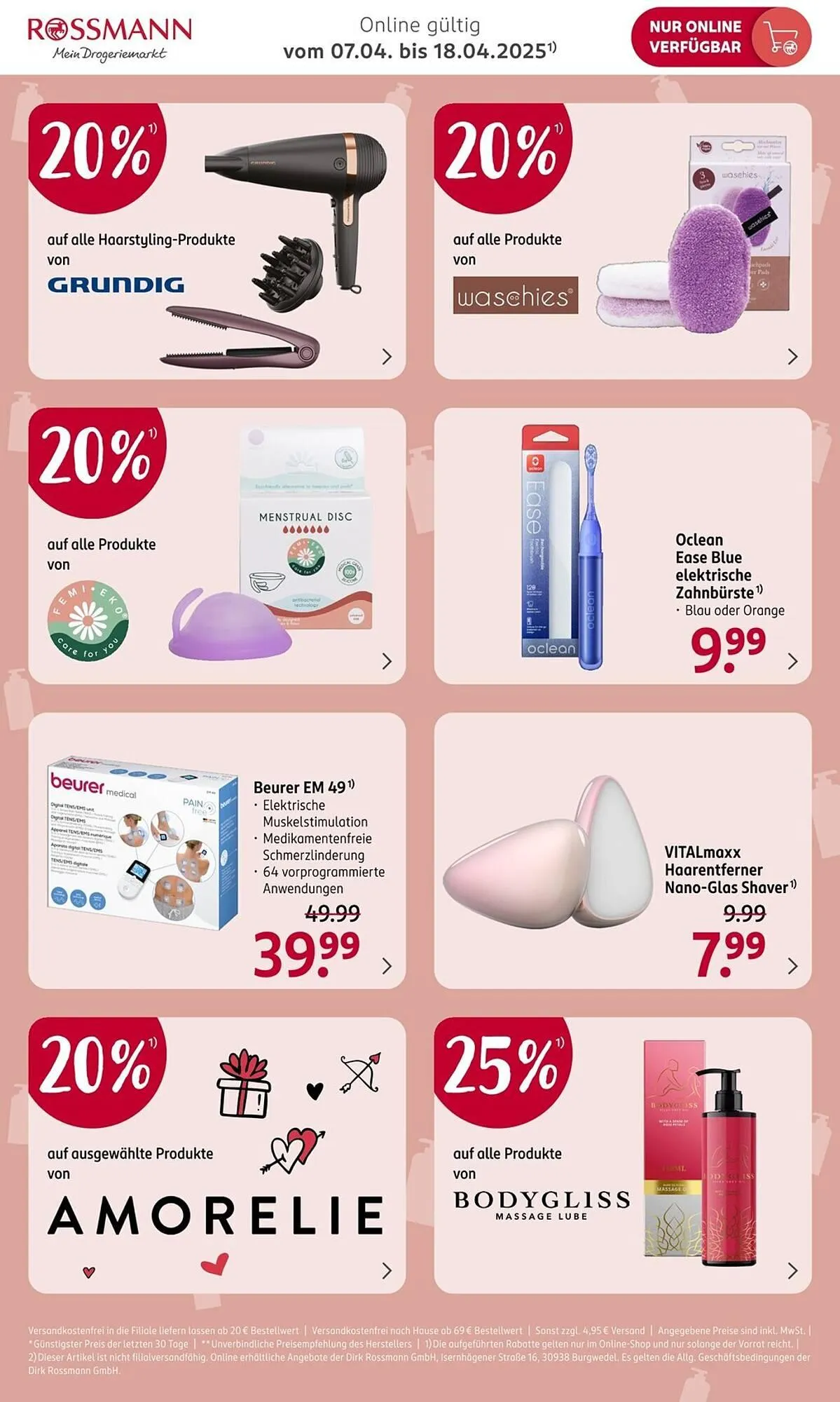 Rossmann Prospekt von 7. April bis 18. April 2025 - Prospekt seite 4