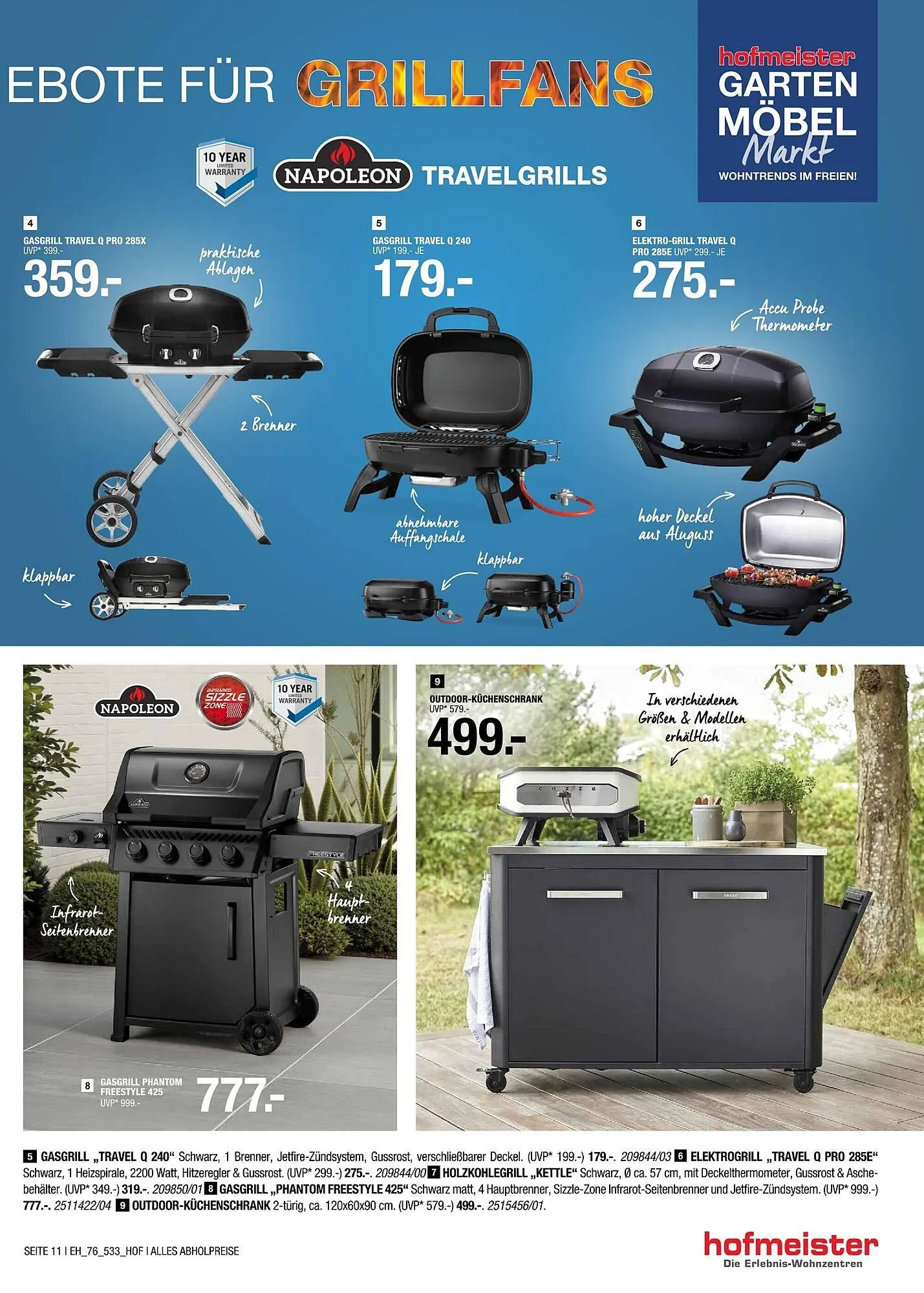 Hofmeister Prospekt von 8. April bis 5. Mai 2026 - Prospekt seite 11