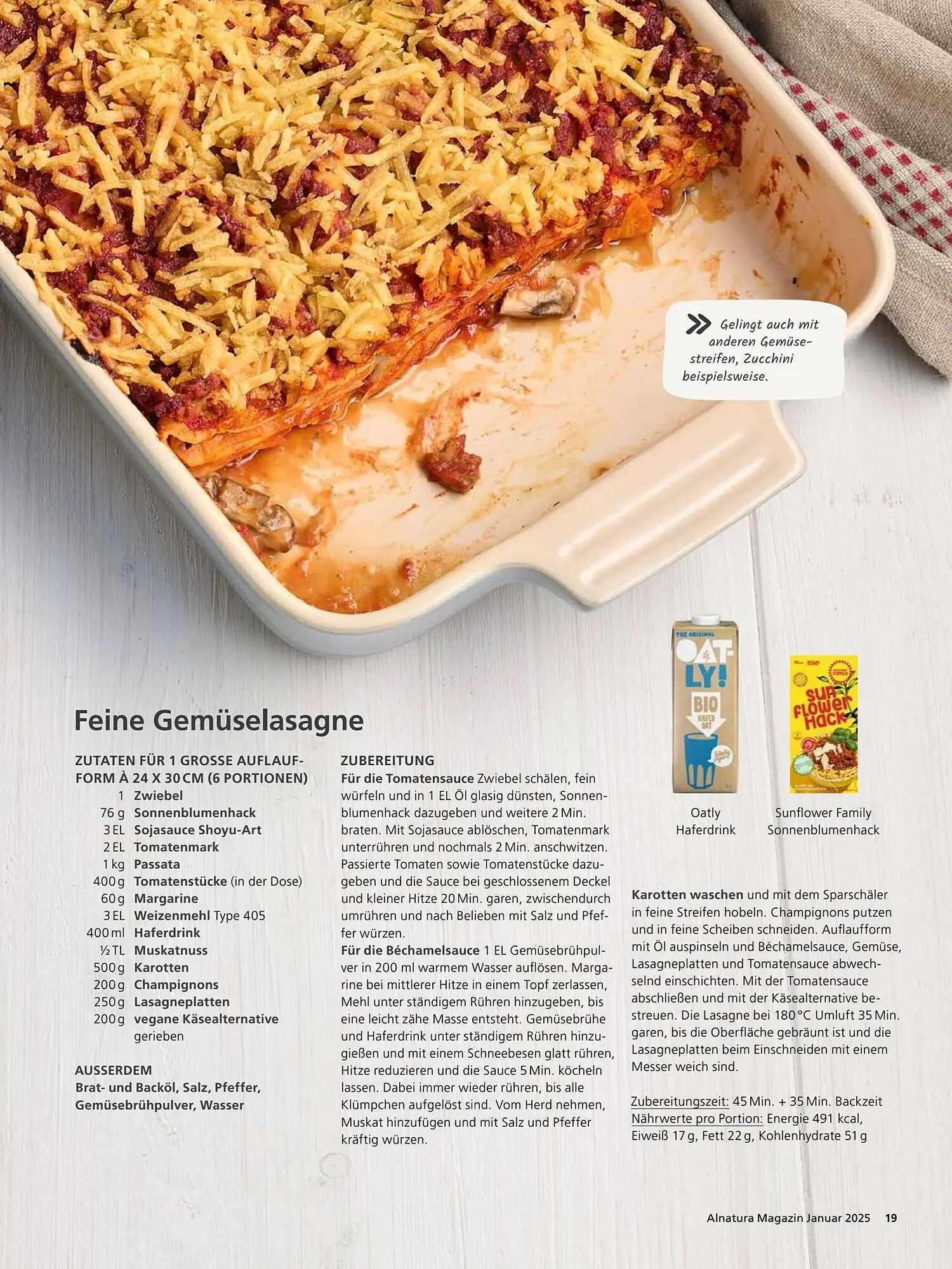 Alnatura Prospekt von 8. Januar bis 1. Februar 2025 - Prospekt seite 19