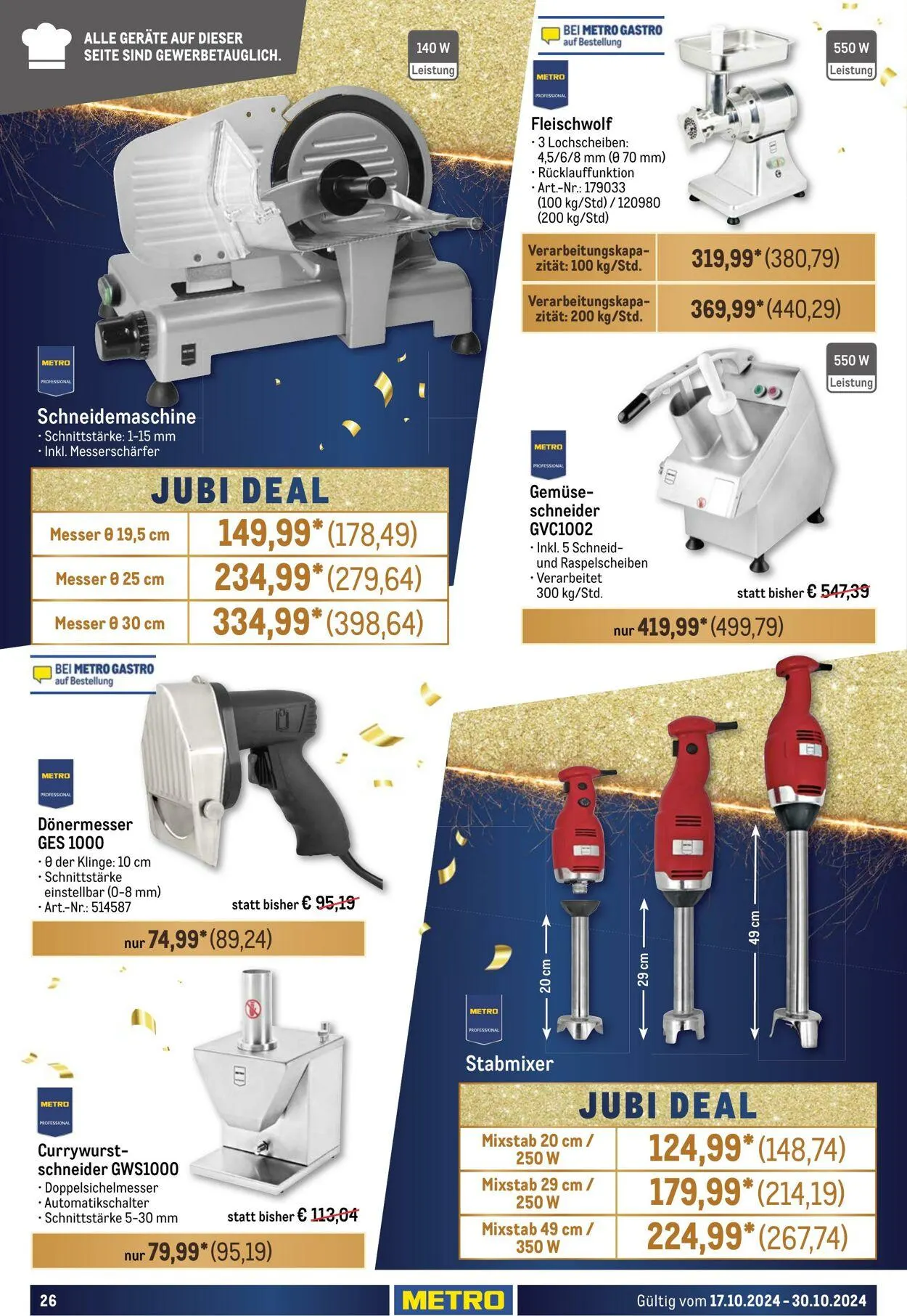 Metro Aktueller Prospekt von 4. September bis 18. September 2025 - Prospekt seite 28