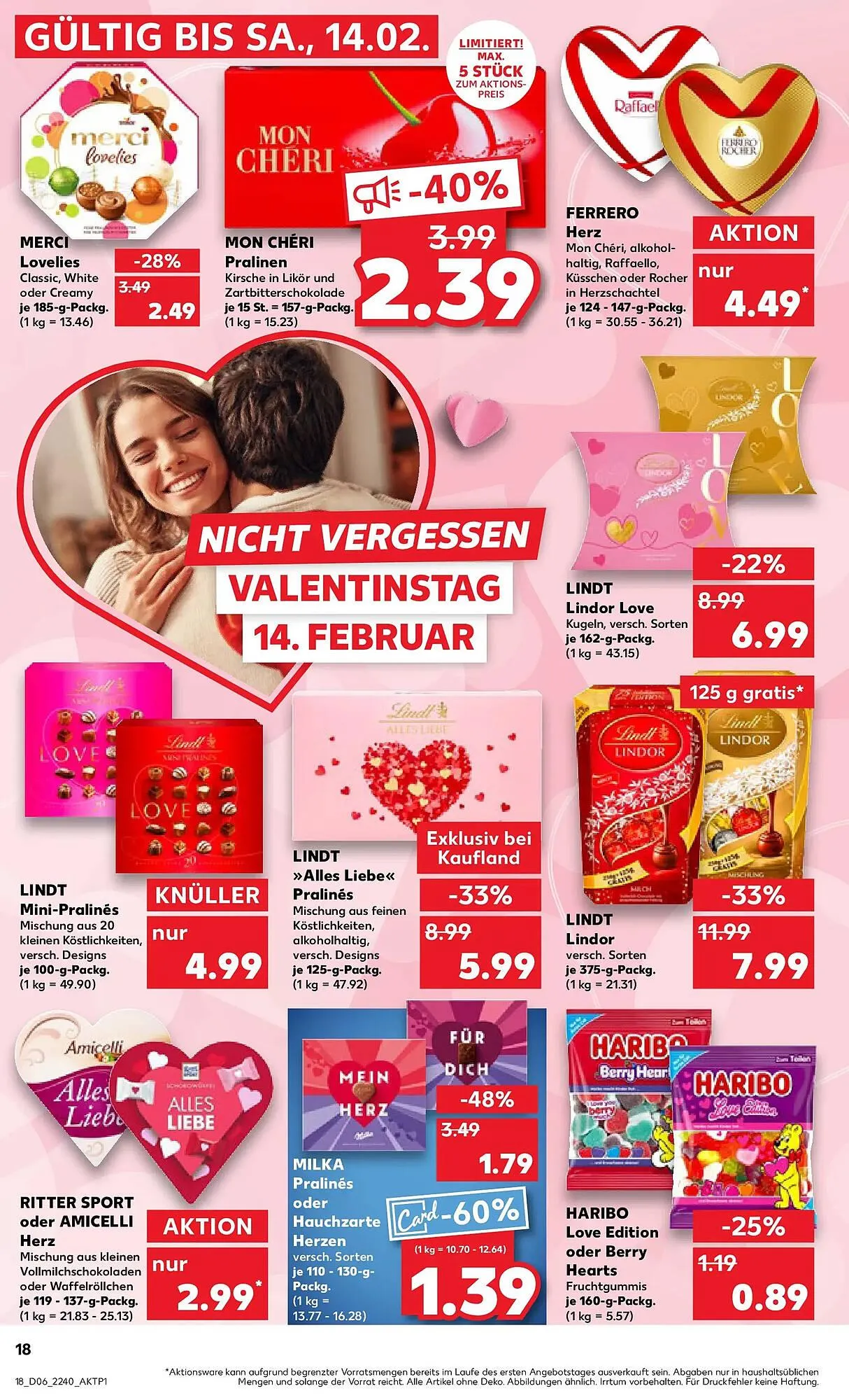 Kaufland Prospekt von 8. Februar bis 11. Februar 2026 - Prospekt seite 18