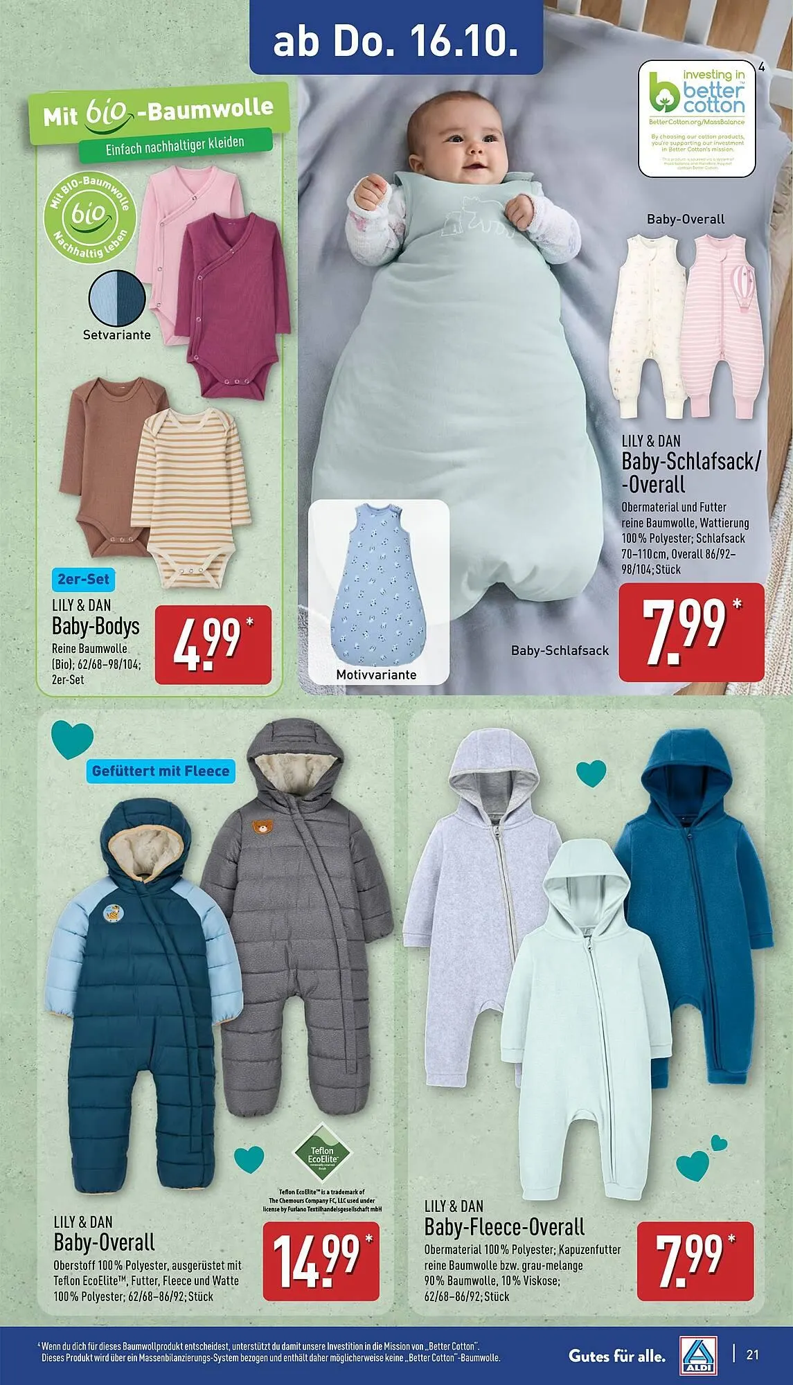 Aldi Nord Prospekt von 13. Oktober bis 19. Oktober 2025 - Prospekt seite 21