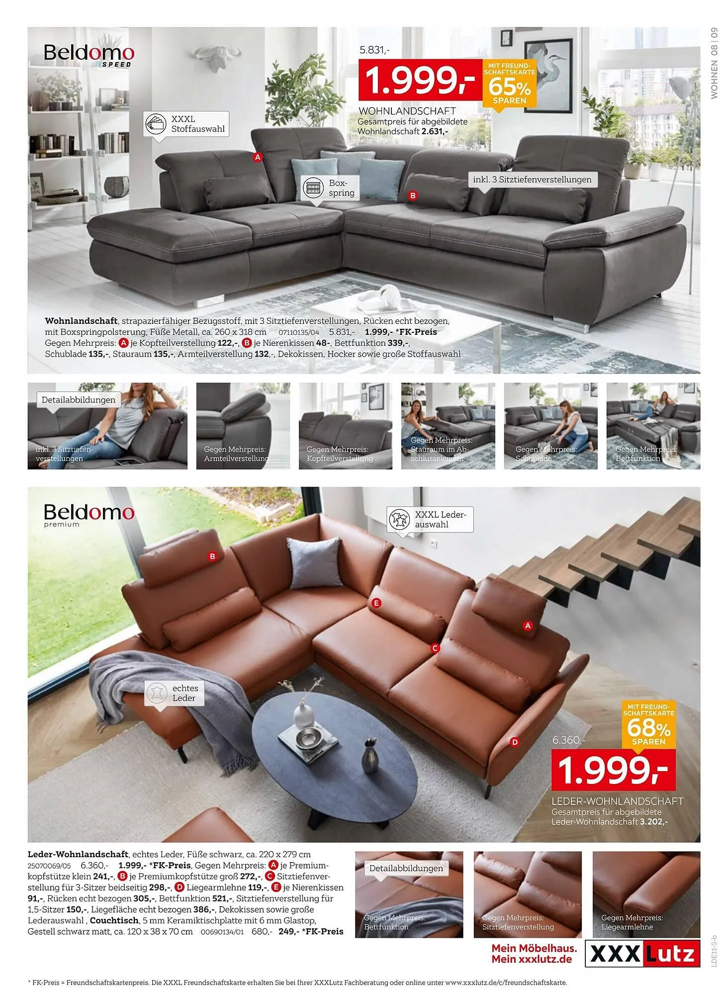 XXXLutz Prospekt von 3. November bis 16. November 2025 - Prospekt seite 9