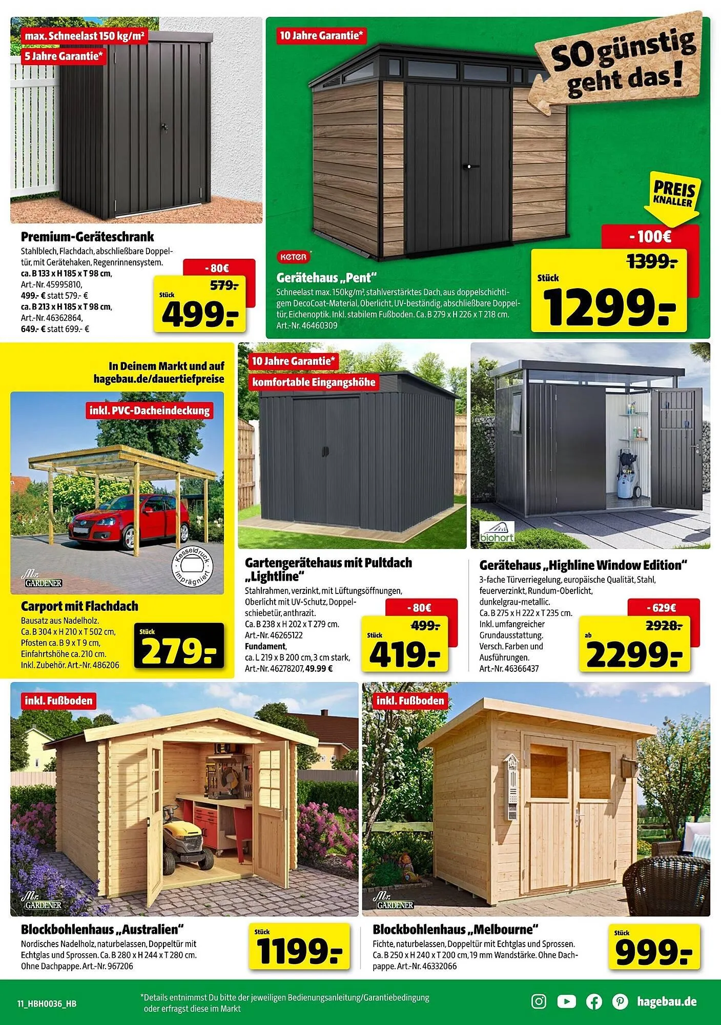 Hagebau Prospekt von 30. August bis 6. September 2025 - Prospekt seite 11