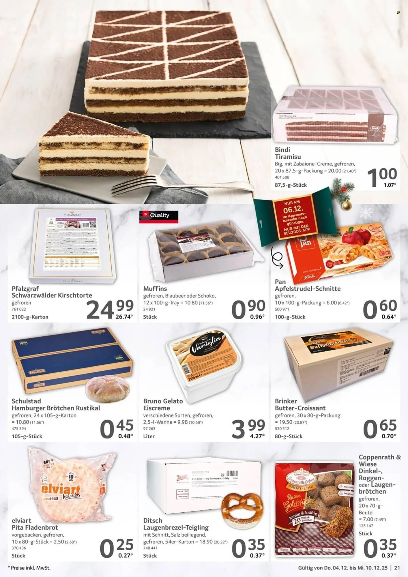 Selgros Prospekt von 4. Dezember bis 10. Dezember 2025 - Prospekt seite 21