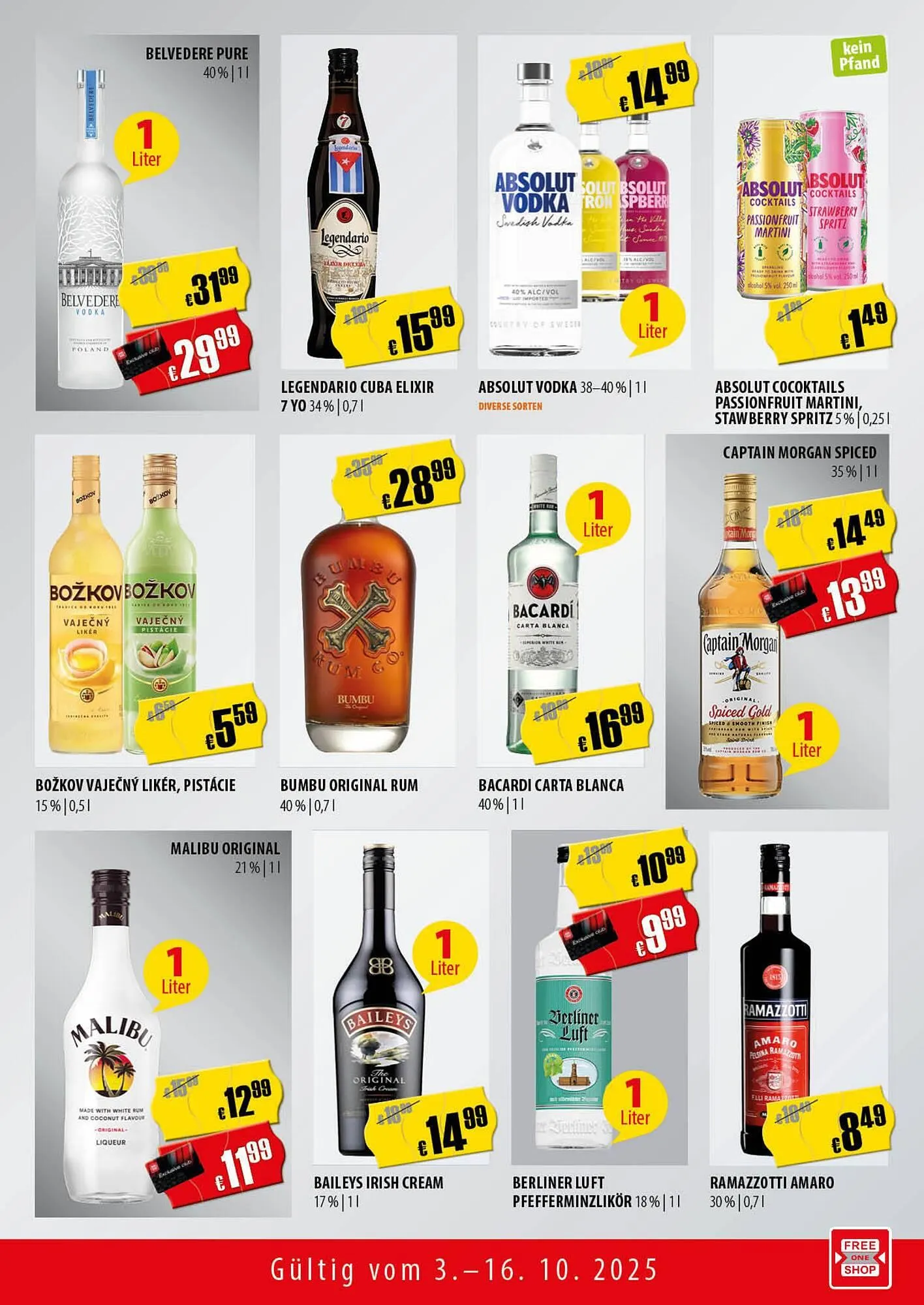 FreeOneShop Prospekt von 3. Oktober bis 16. Oktober 2025 - Prospekt seite 3