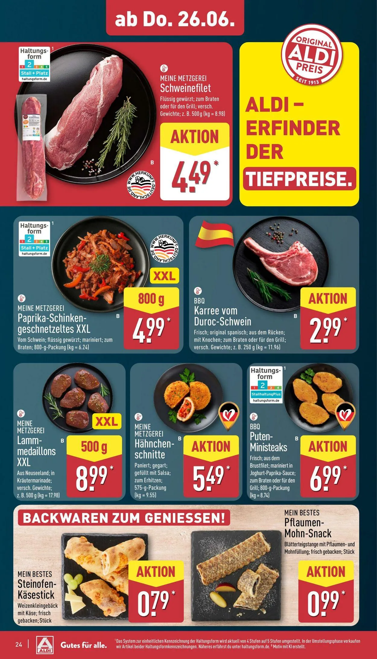 Aldi-Nord von 23. Juni bis 28. Juni 2025 - Prospekt seite 28