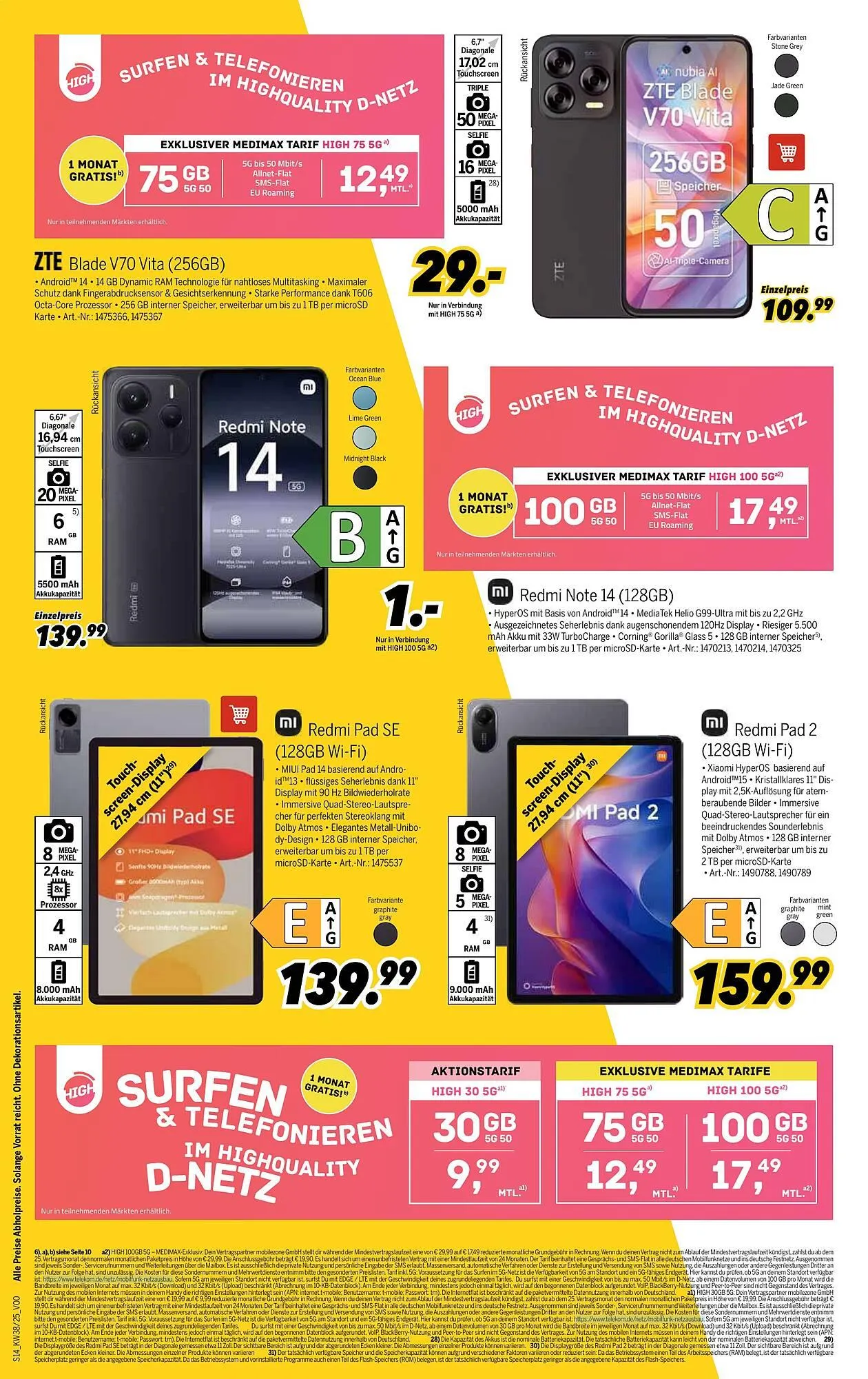 MEDIMAX Prospekt von 13. September bis 19. September 2025 - Prospekt seite 14