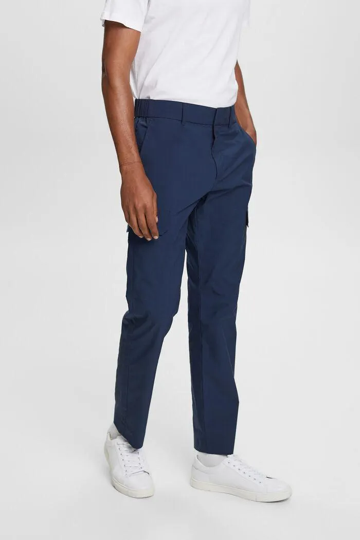 Pantalon cargo à taille élastique