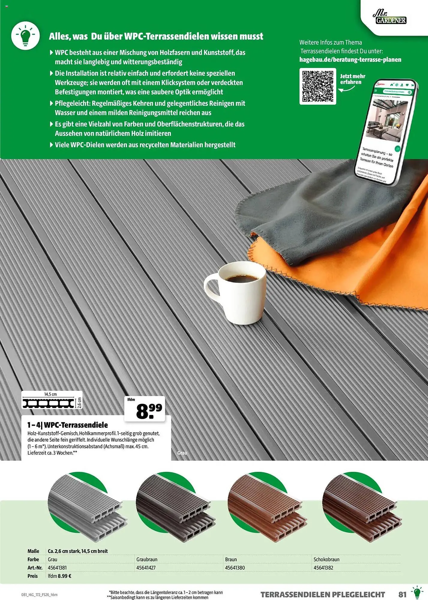 Hagebau Prospekt von 2. März bis 31. Dezember 2026 - Prospekt seite 81