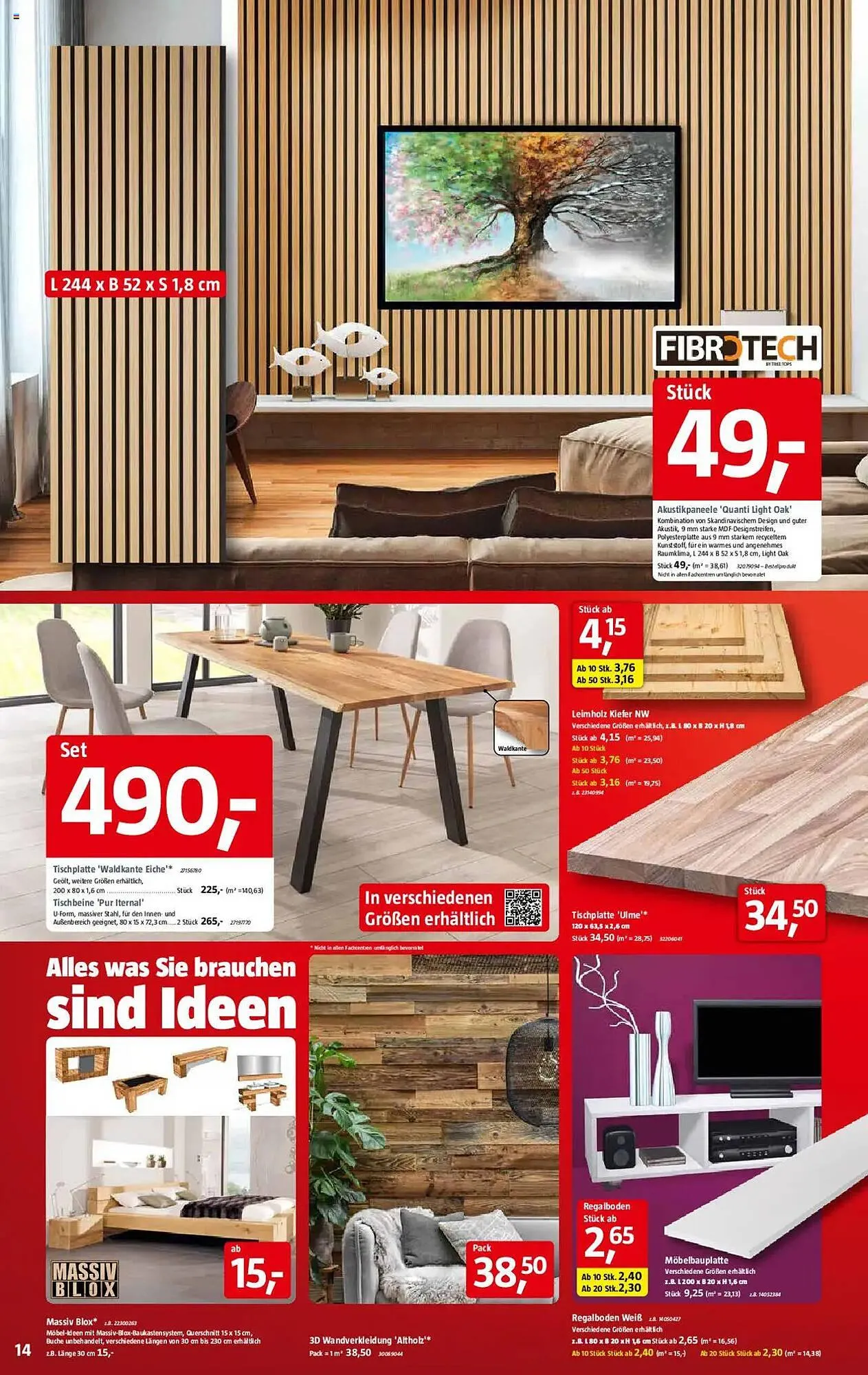 Bauhaus Prospekt von 1. März bis 29. März 2025 - Prospekt seite 14