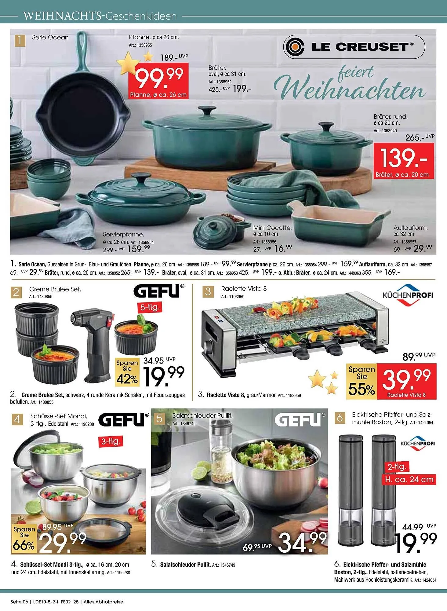 Zurbrüggen Prospekt von 11. Oktober bis 15. November 2025 - Prospekt seite 6