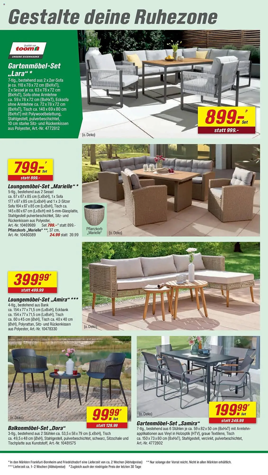 Toom Baumarkt Prospekt von 25. April bis 1. Mai 2026 - Prospekt seite 18