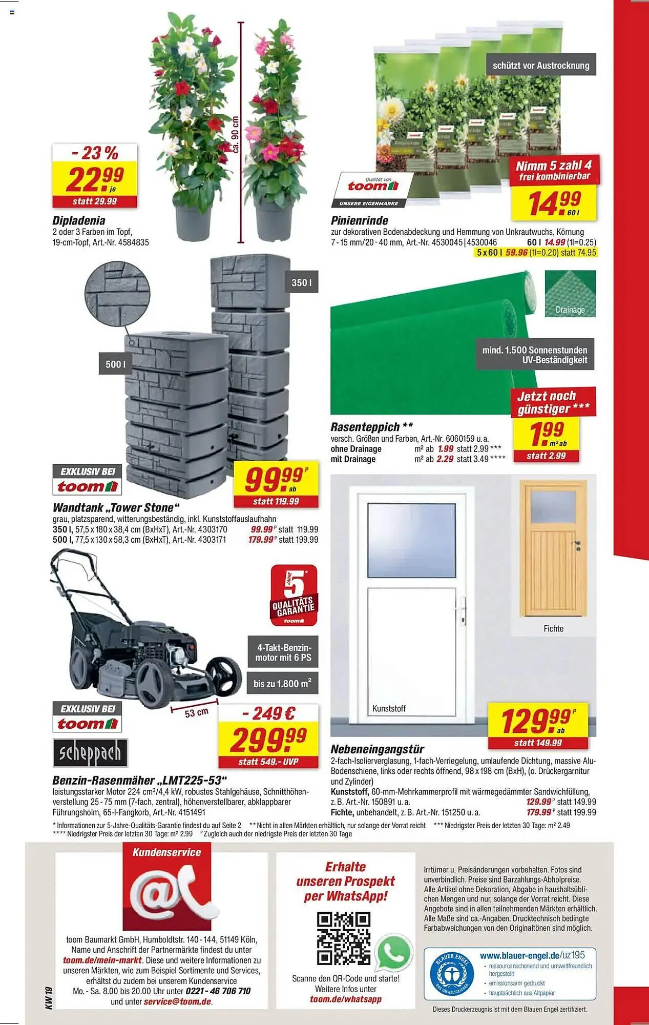 toom Baumarkt Prospekt von 3. Mai bis 9. Mai 2025 - Prospekt seite 18