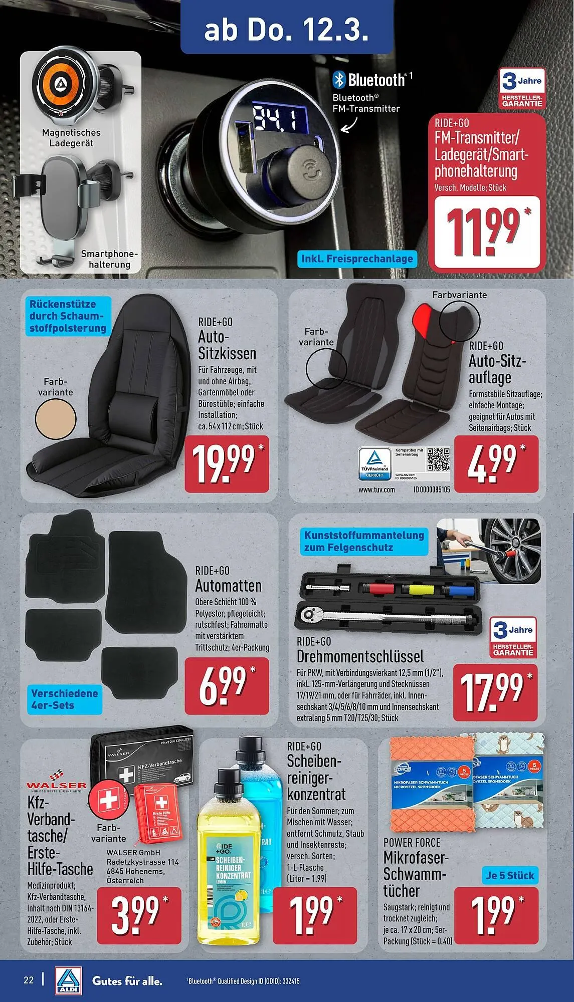 Aldi Nord Prospekt von 9. März bis 14. März 2026 - Prospekt seite 23