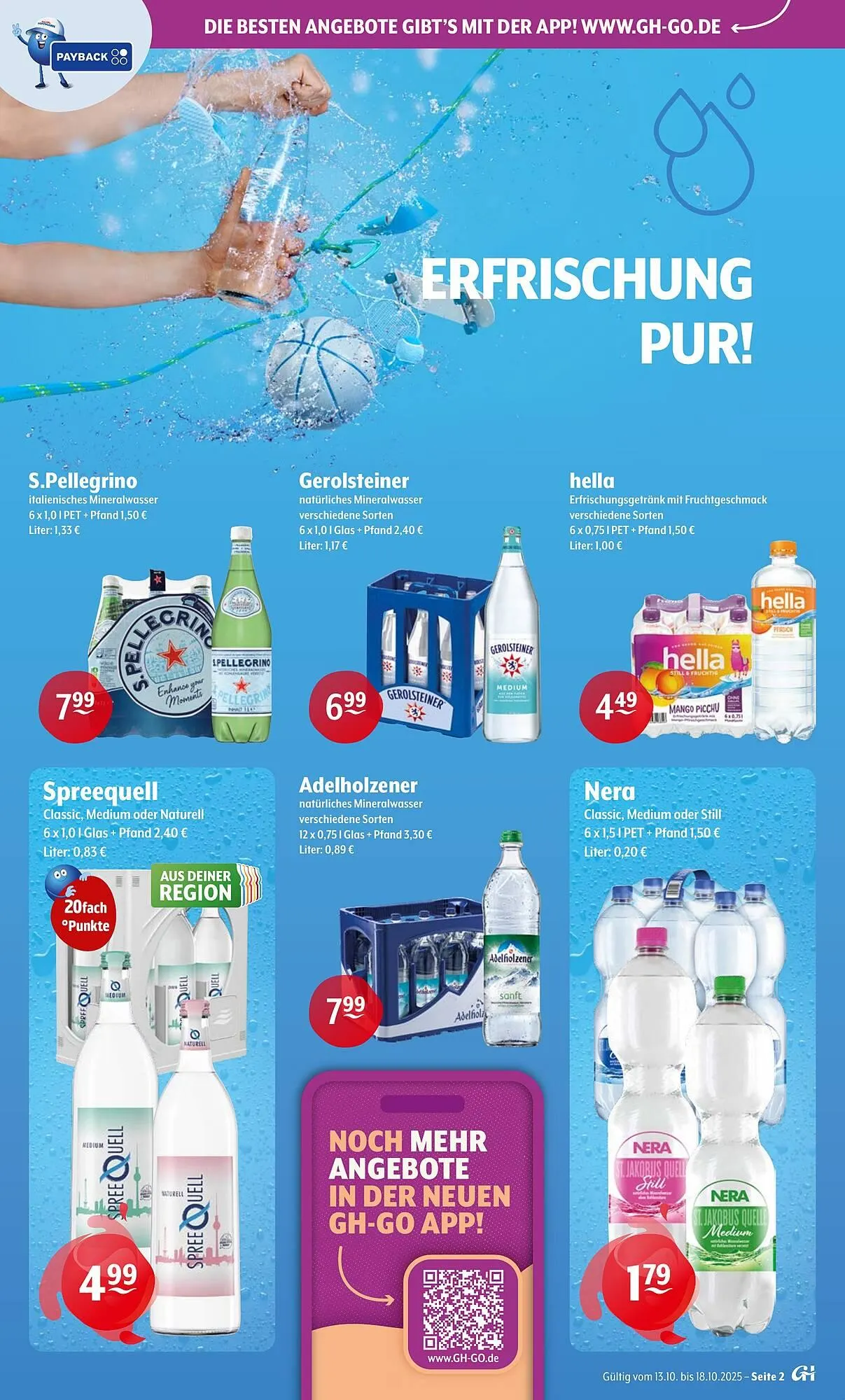 Getränke Hoffmann Prospekt von 13. Oktober bis 18. Oktober 2025 - Prospekt seite 2