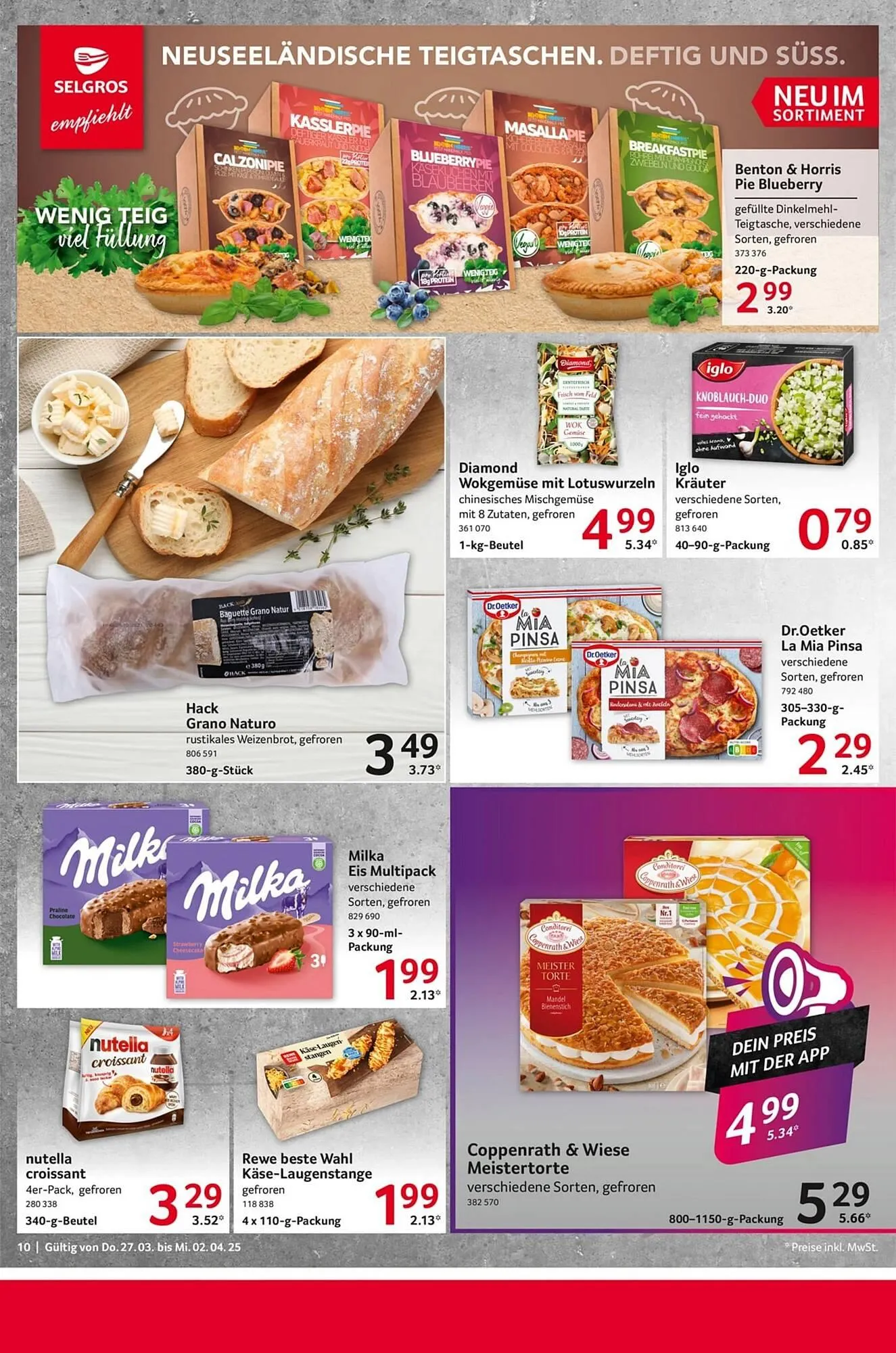 Selgros Prospekt von 27. März bis 3. April 2025 - Prospekt seite 10