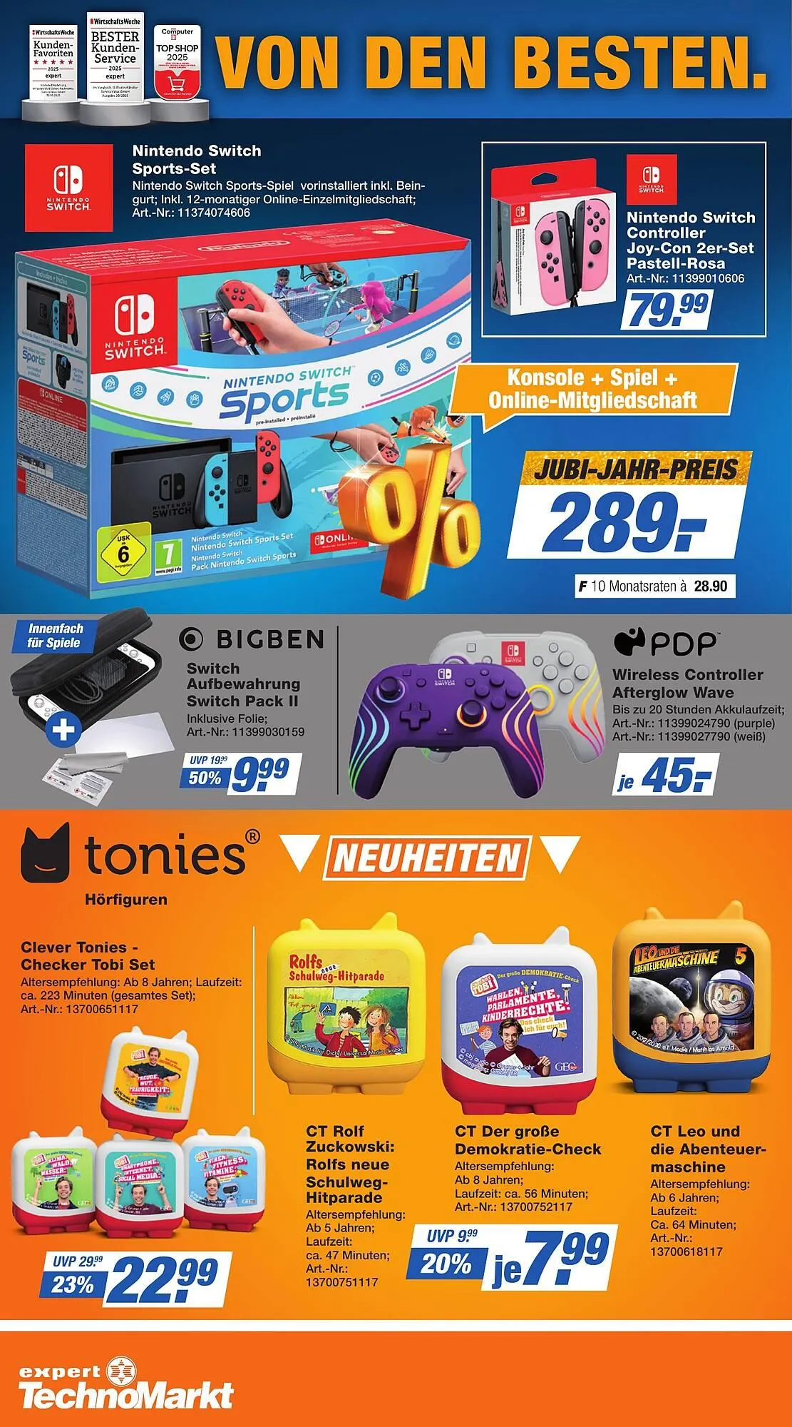 Expert Technomarkt Prospekt von 8. Juli bis 14. Juli 2025 - Prospekt seite 6