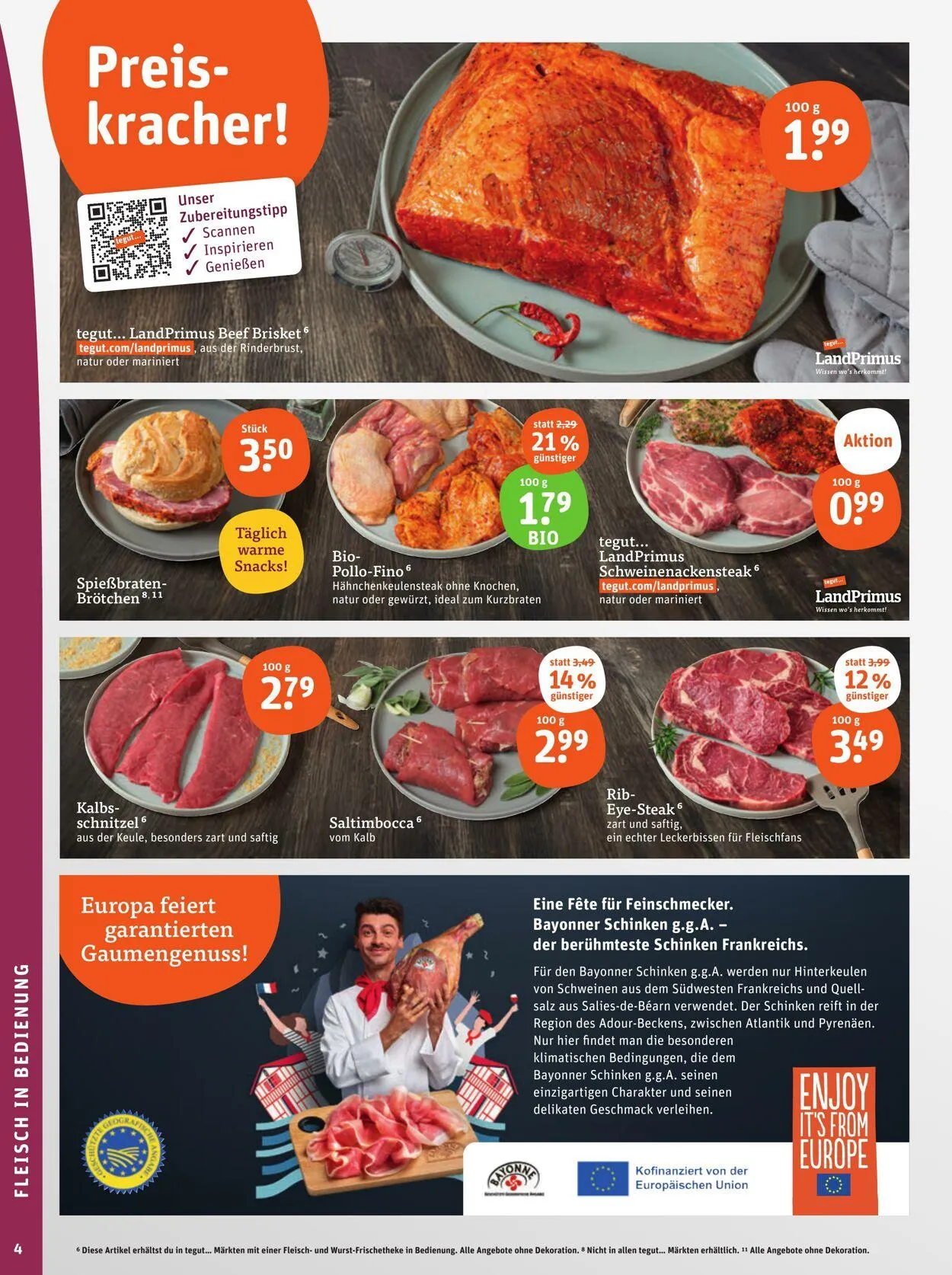 Tegut Aktueller Prospekt von 5. Mai bis 11. Mai 2025 - Prospekt seite 6