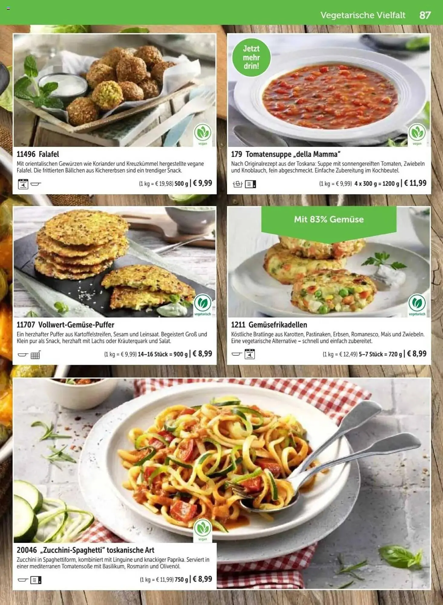 Bofrost Prospekt von 2. März bis 6. September 2025 - Prospekt seite 87