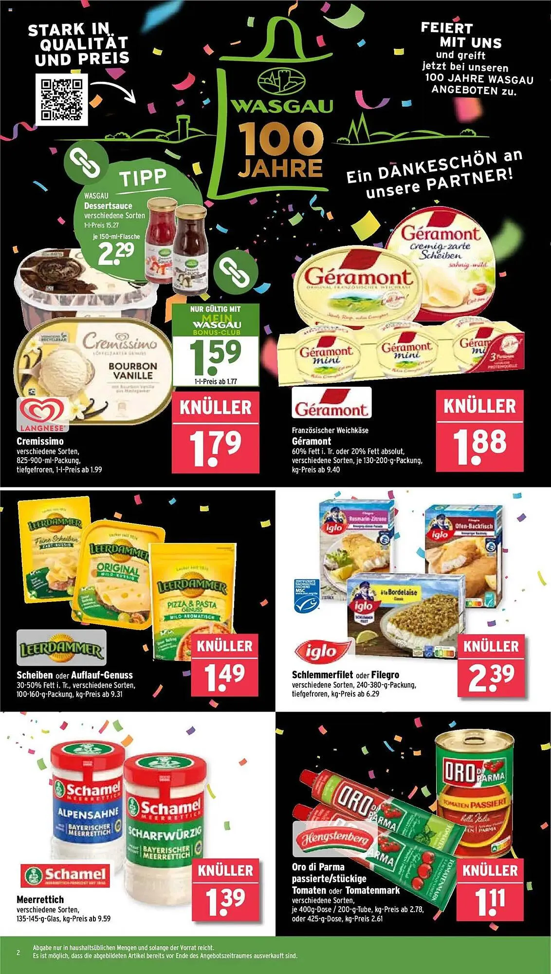 Wasgau Prospekt von 14. April bis 19. April 2025 - Prospekt seite 2