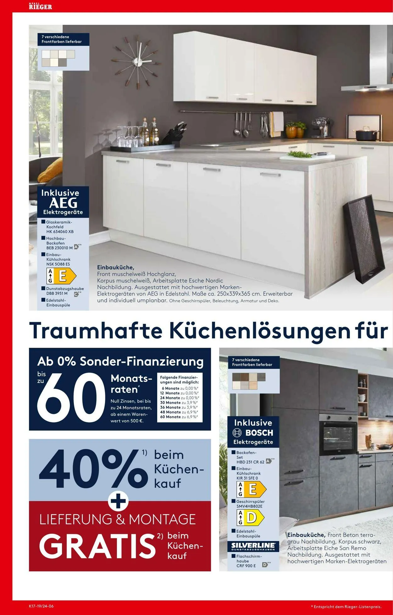 Möbel Rieger Aktueller Prospekt von 11. Februar bis 25. Februar 2026 - Prospekt seite 6