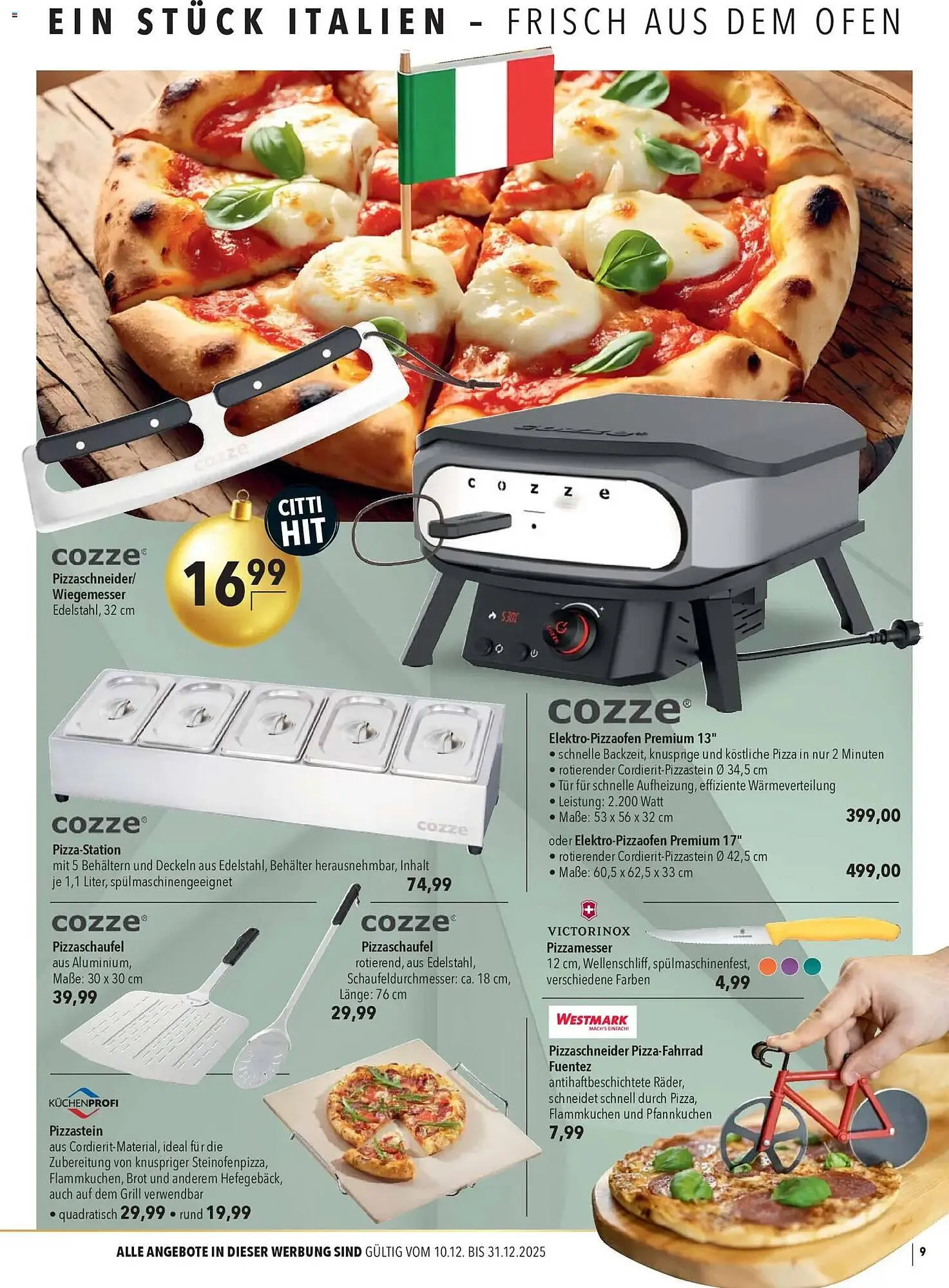 CITTI Markt Prospekt von 10. Dezember bis 31. Dezember 2025 - Prospekt seite 9