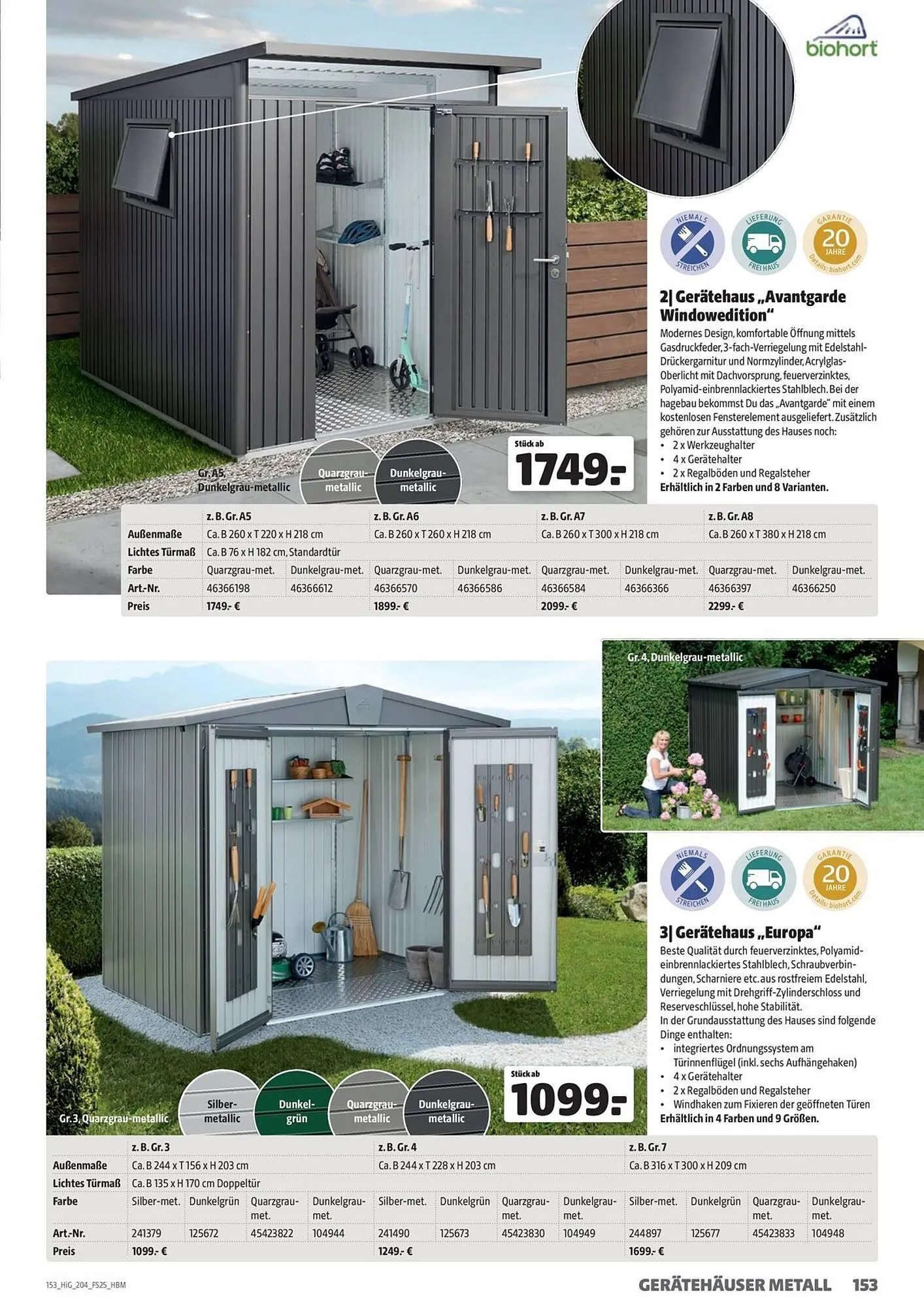 Hagebau Prospekt von 19. September bis 31. Dezember 2025 - Prospekt seite 153