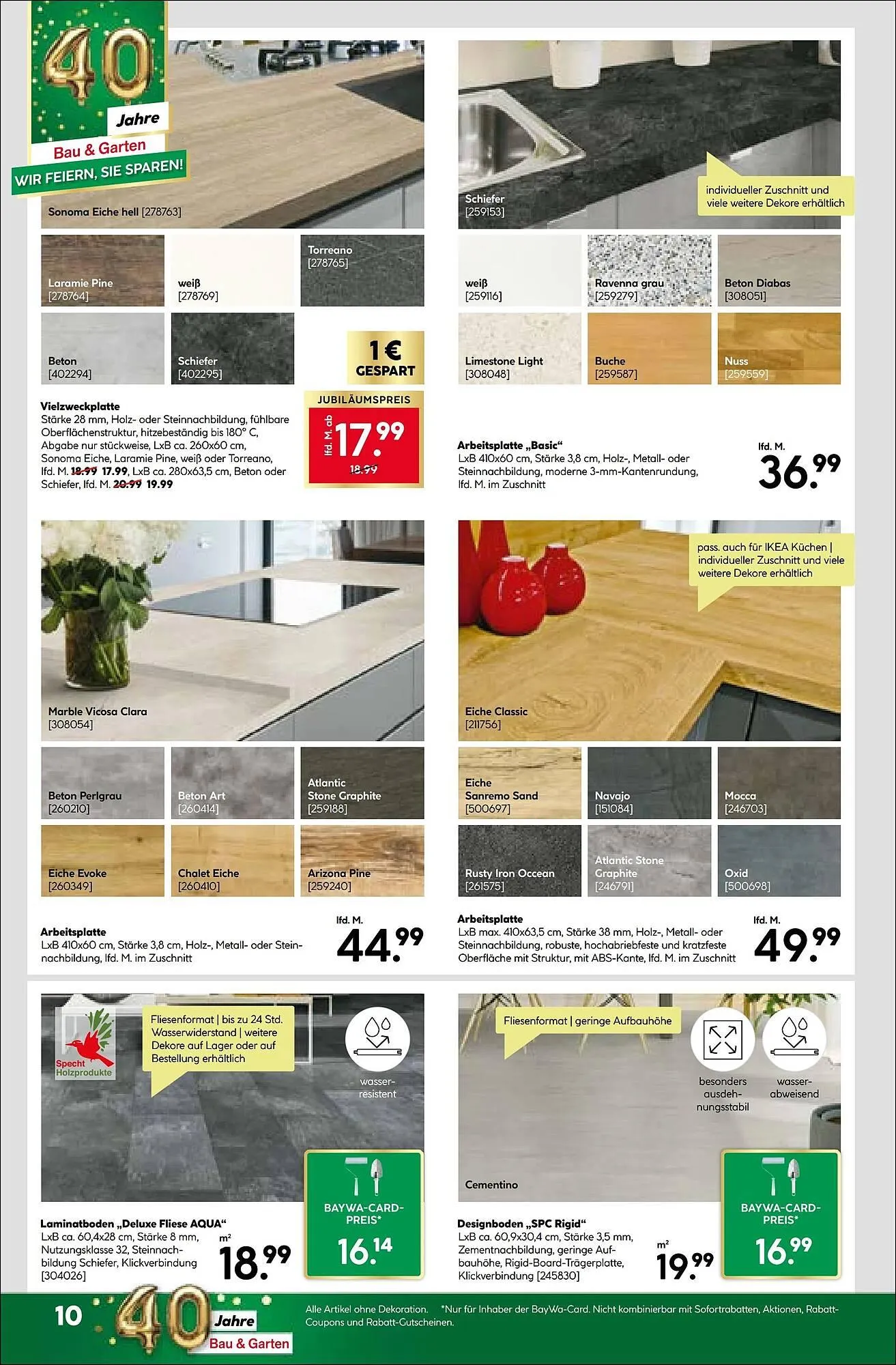 BayWa Bau & Garten Prospekt von 27. April bis 3. Mai 2026 - Prospekt seite 10