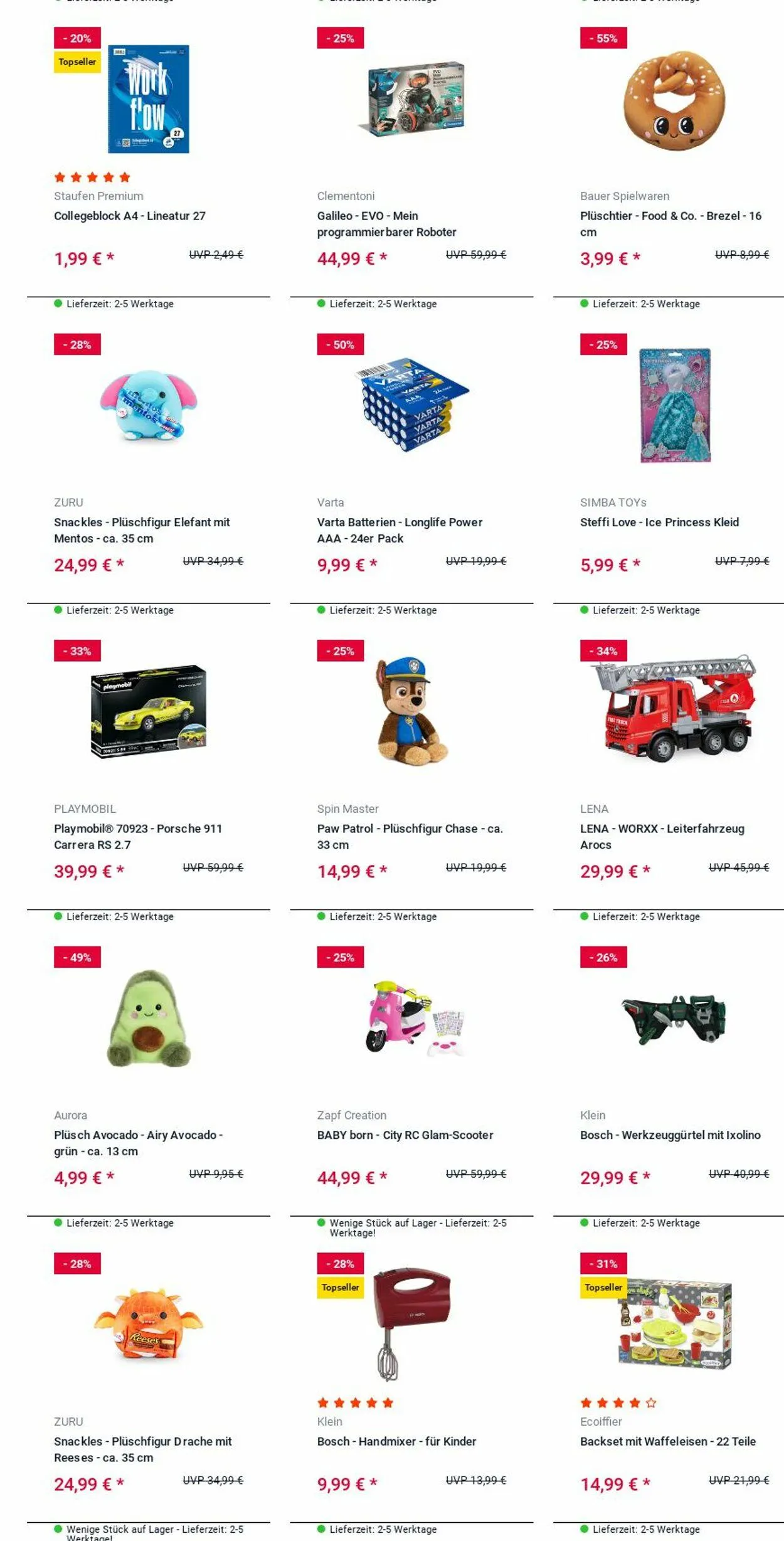 ROFU Kinderland Aktueller Prospekt von 24. März bis 2. April 2025 - Prospekt seite 30