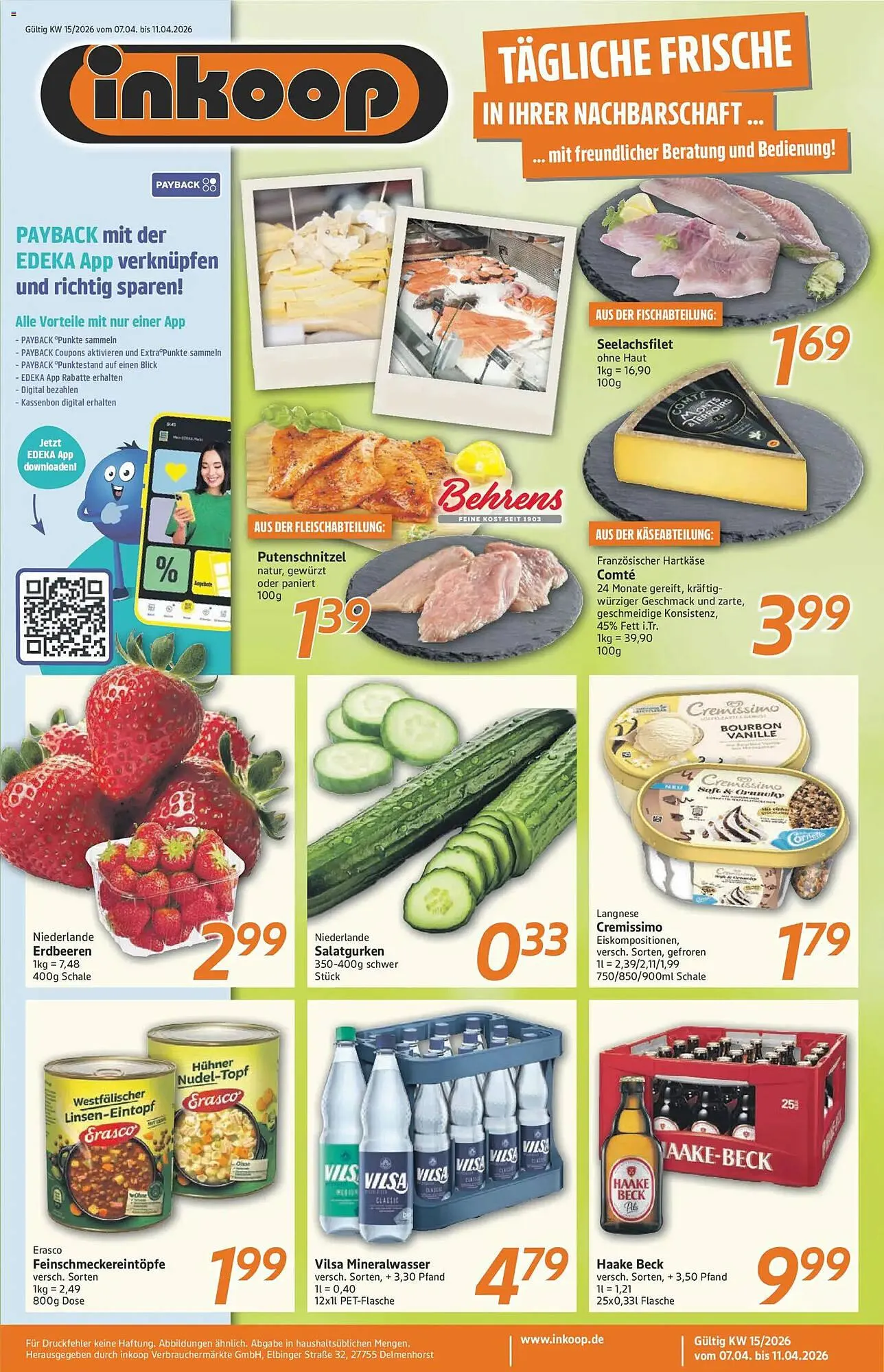 Inkoop Prospekt von 7. April bis 11. April 2026 - Prospekt seite 1