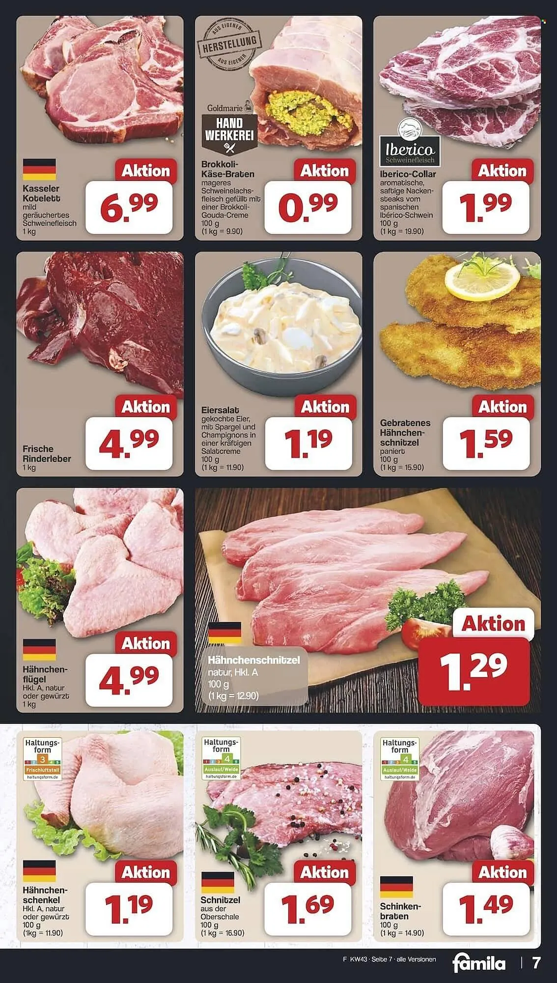 Famila Nord Ost Prospekt von 20. Oktober bis 25. Oktober 2025 - Prospekt seite 7