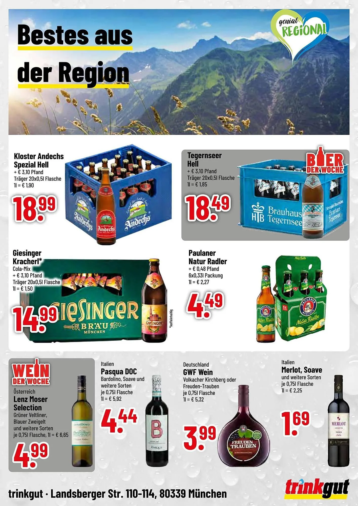trinkgut Prospekt von 5. Mai bis 11. Mai 2025 - Prospekt seite 4
