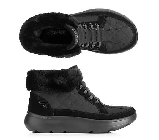 SKECHERS Damen-Stiefelette On the Go Encore Fersenkissen Hands Free Slip-ins®