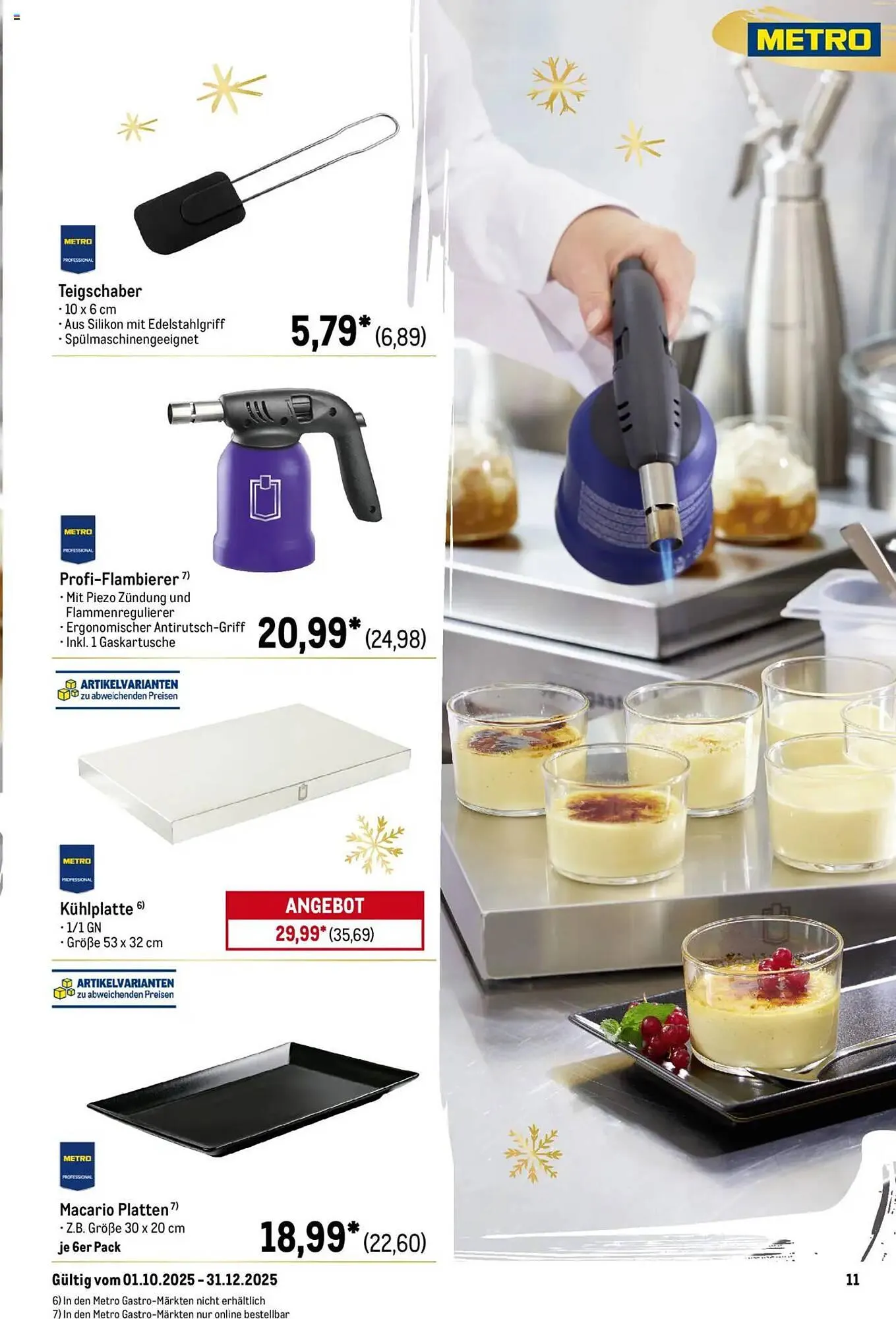 METRO Prospekt von 1. Oktober bis 31. Dezember 2025 - Prospekt seite 11