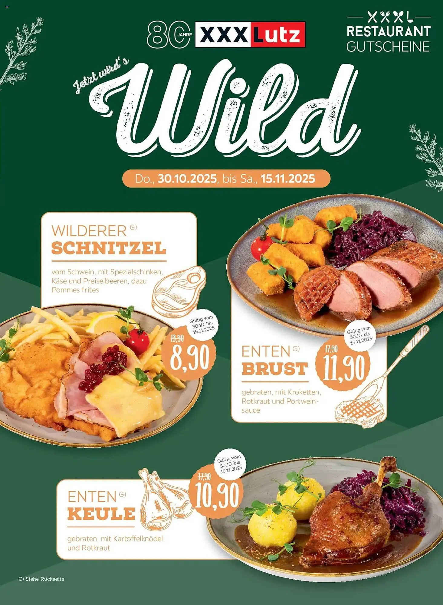 XXXLutz Prospekt von 26. Oktober bis 16. November 2025 - Prospekt seite 1