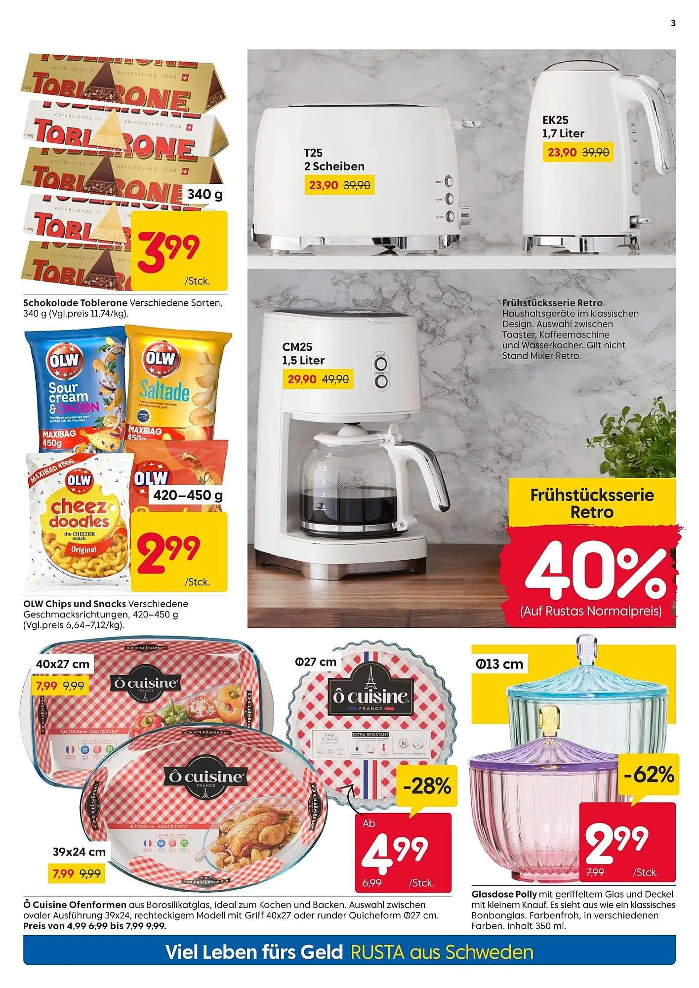 Rusta Prospekt von 28. März bis 3. April 2026 - Prospekt seite 3