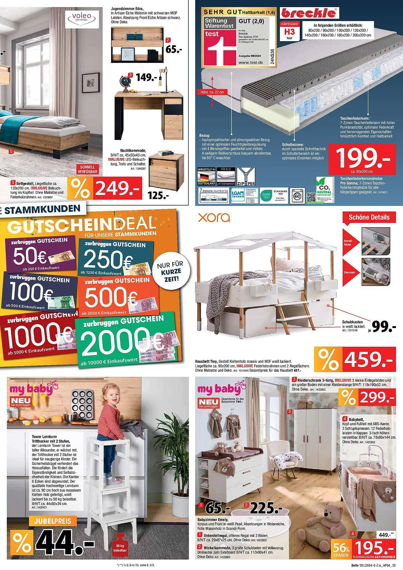 Zurbrüggen Prospekt von 28. März bis 12. April 2025 - Prospekt seite 13