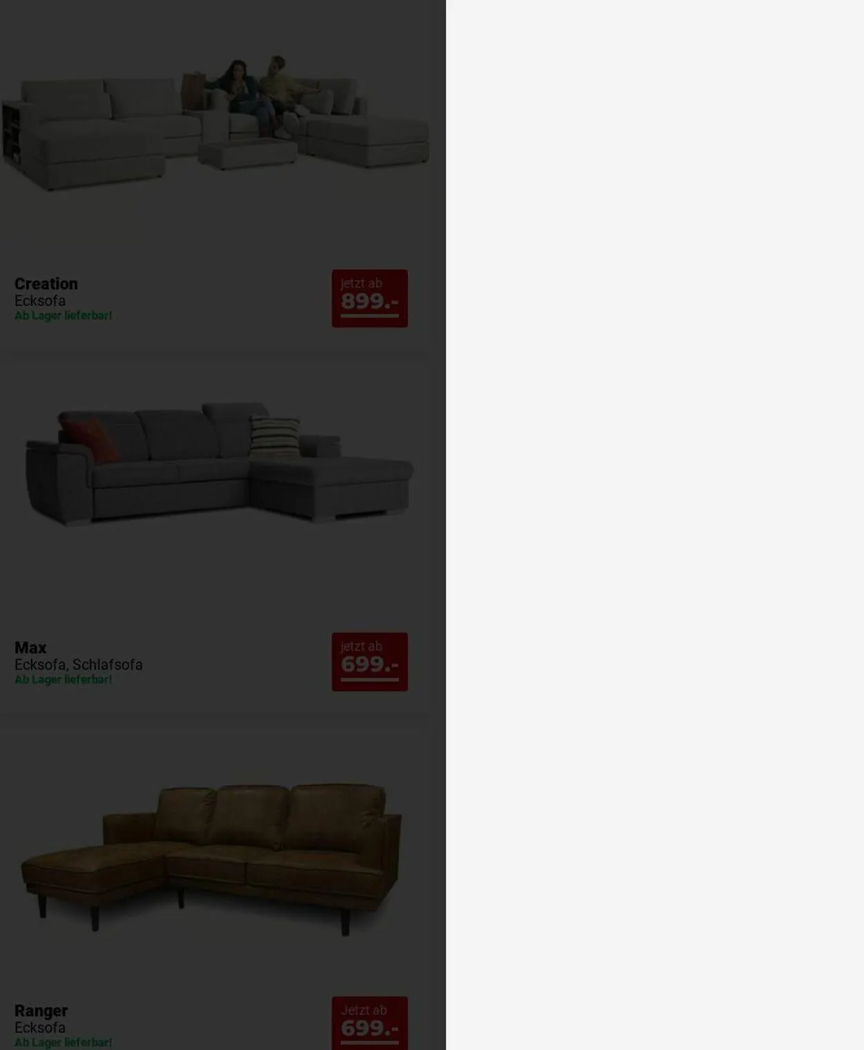 Seats and Sofas Aktueller Prospekt von 27. Oktober bis 5. November 2025 - Prospekt seite 2